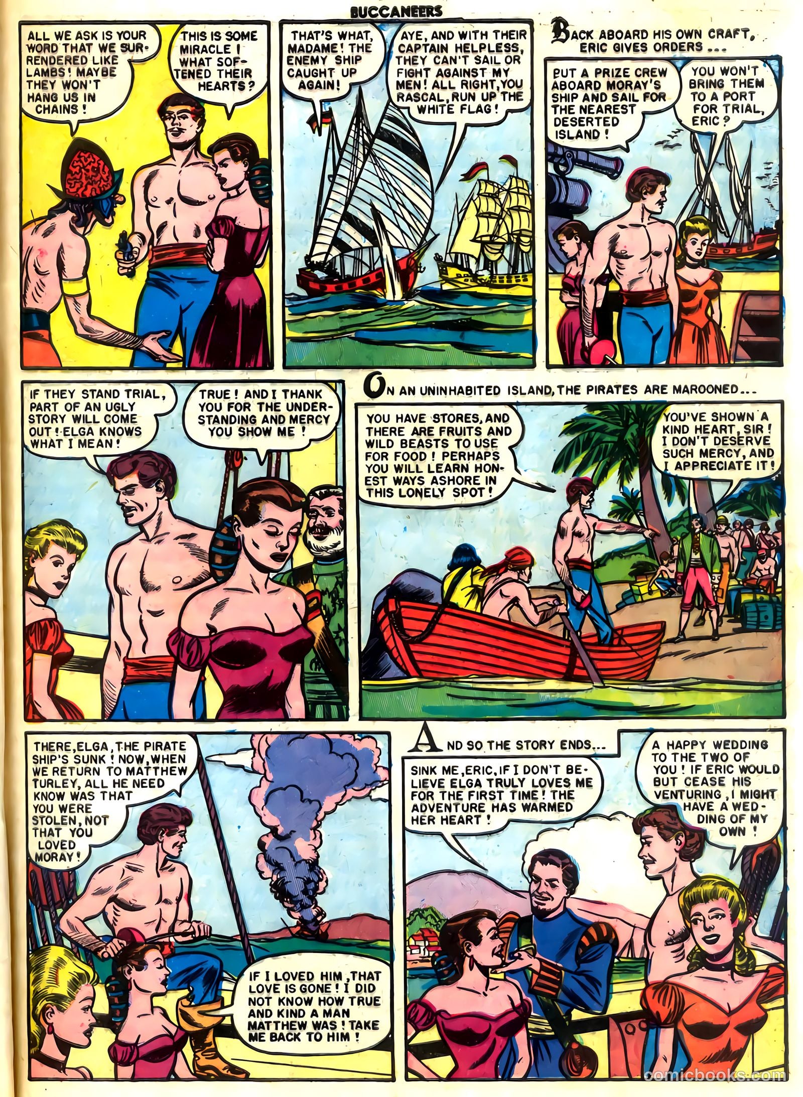 Buccaneers #22 (1950) — page 25 of 36