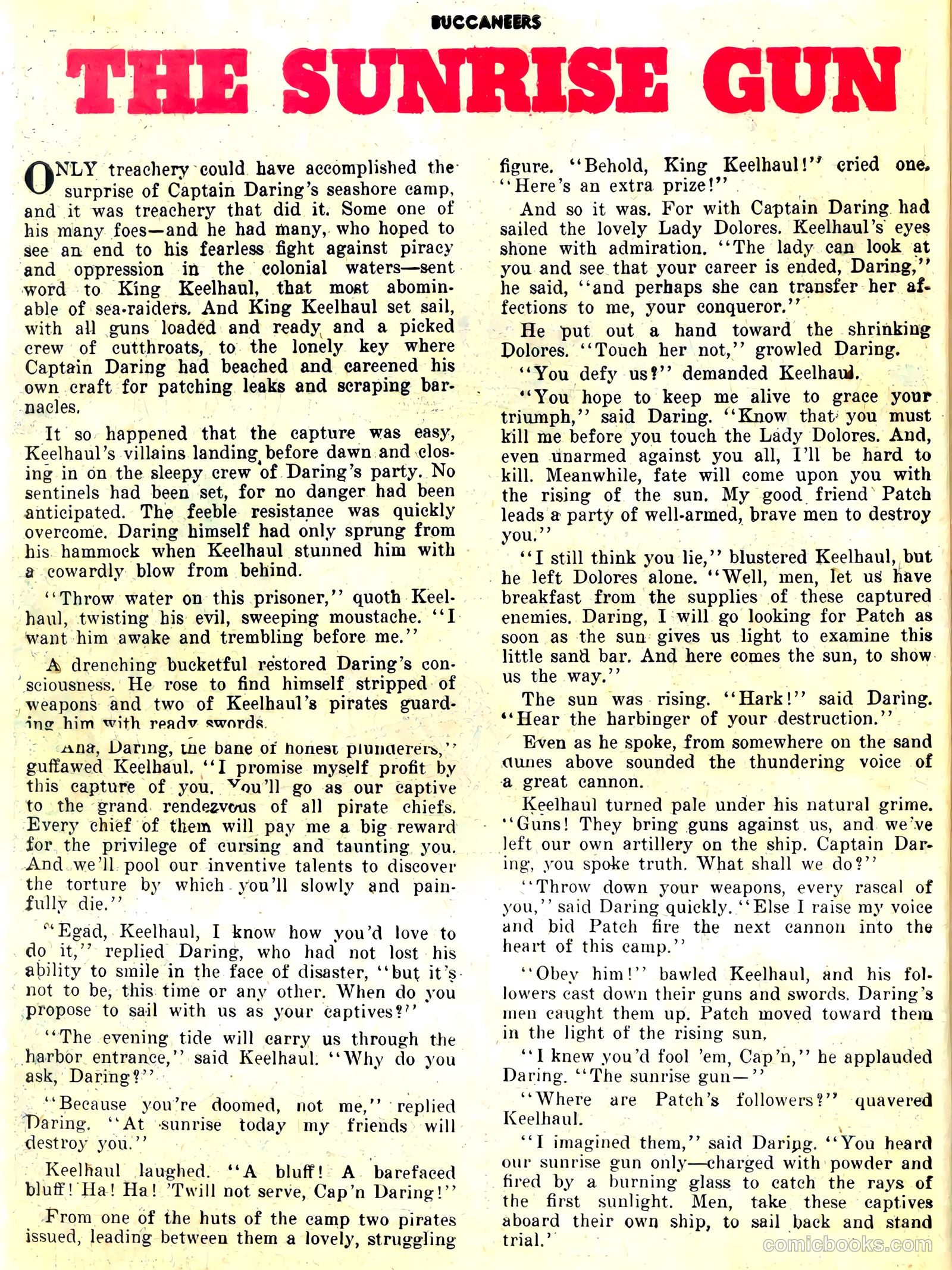 Buccaneers #22 (1950) — page 26 of 36