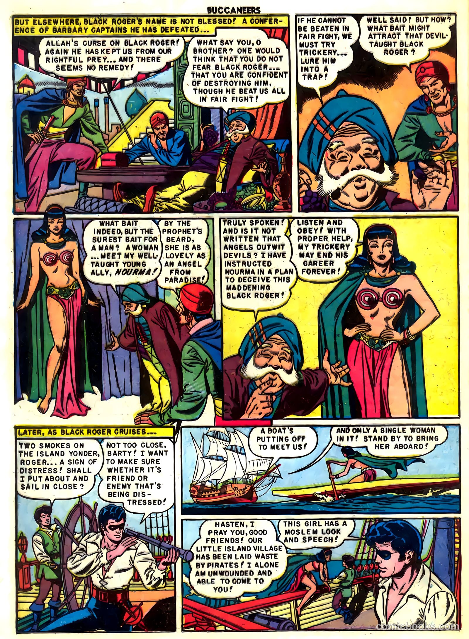 Buccaneers #22 (1950) — page 28 of 36
