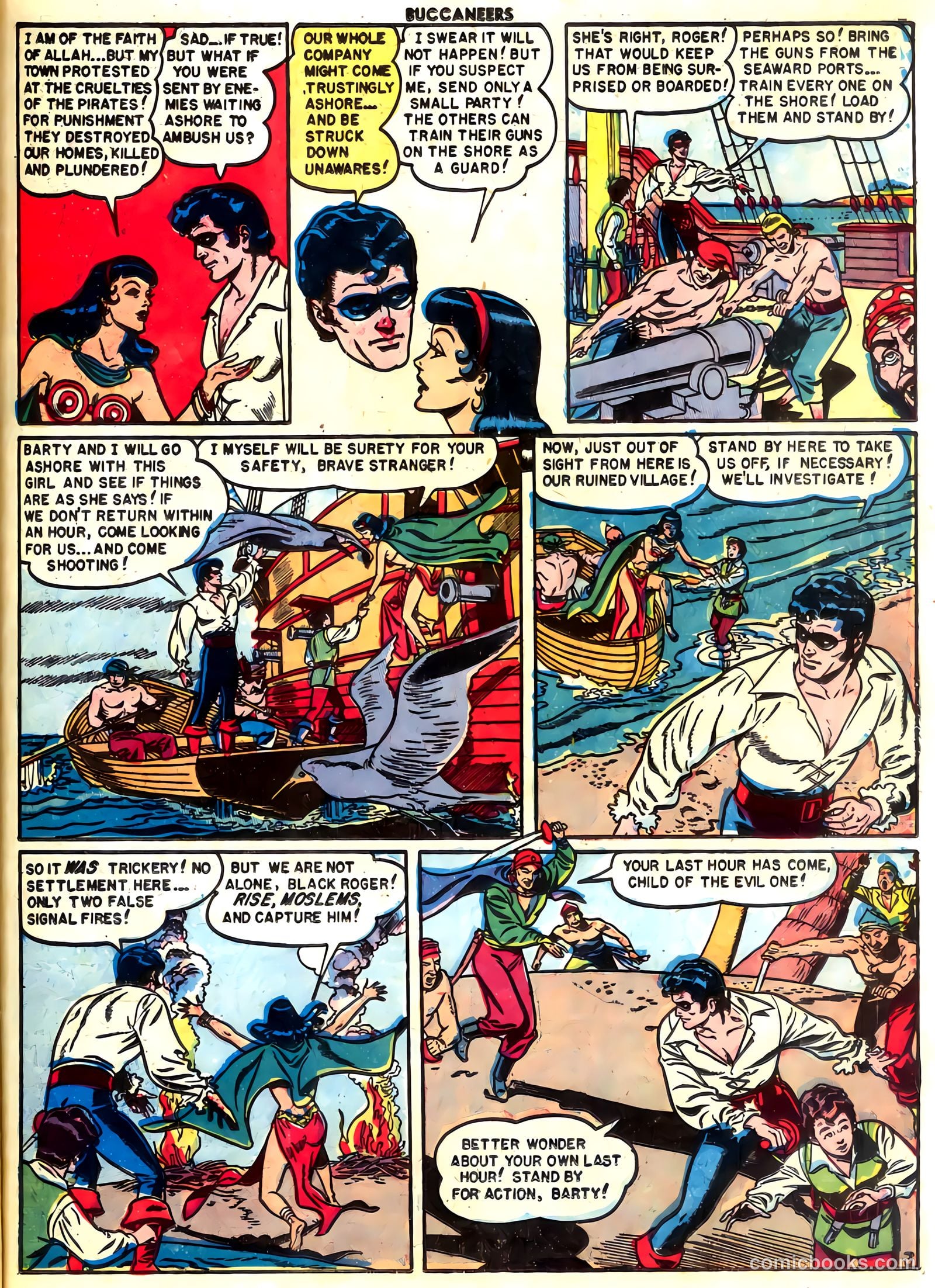Buccaneers #22 (1950) — page 29 of 36