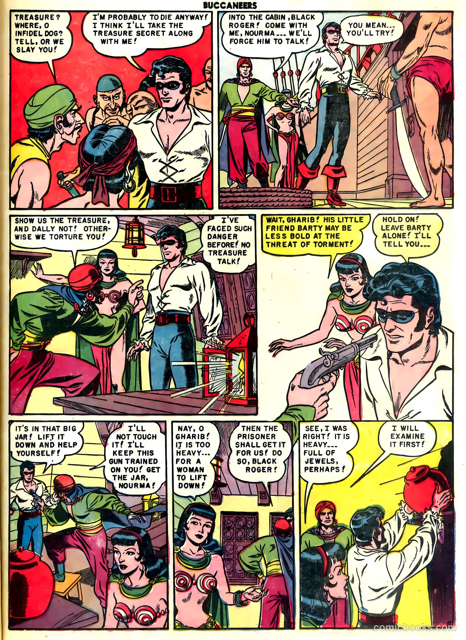 Buccaneers #22 (1950) — page 31 of 36