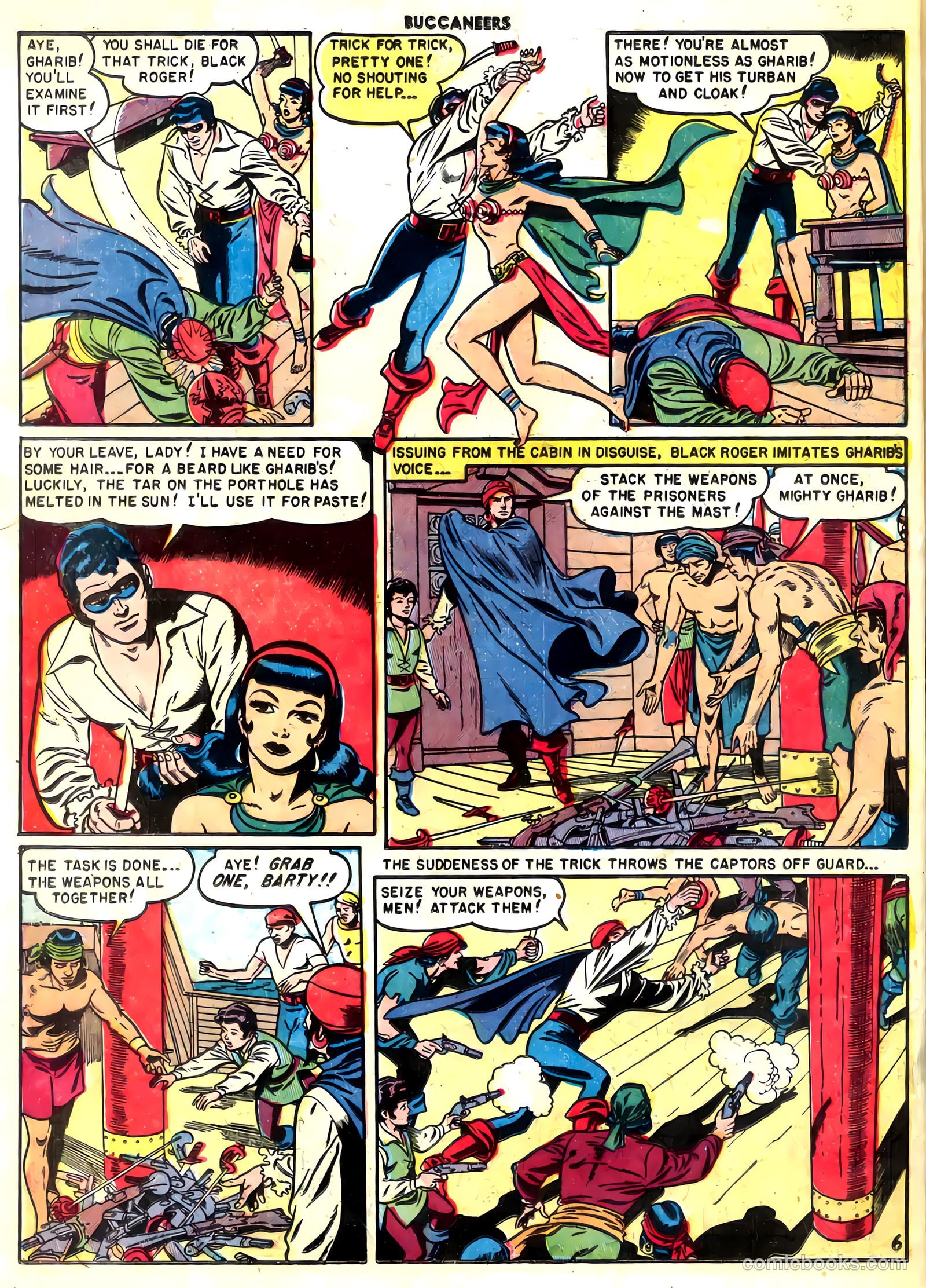 Buccaneers #22 (1950) — page 32 of 36