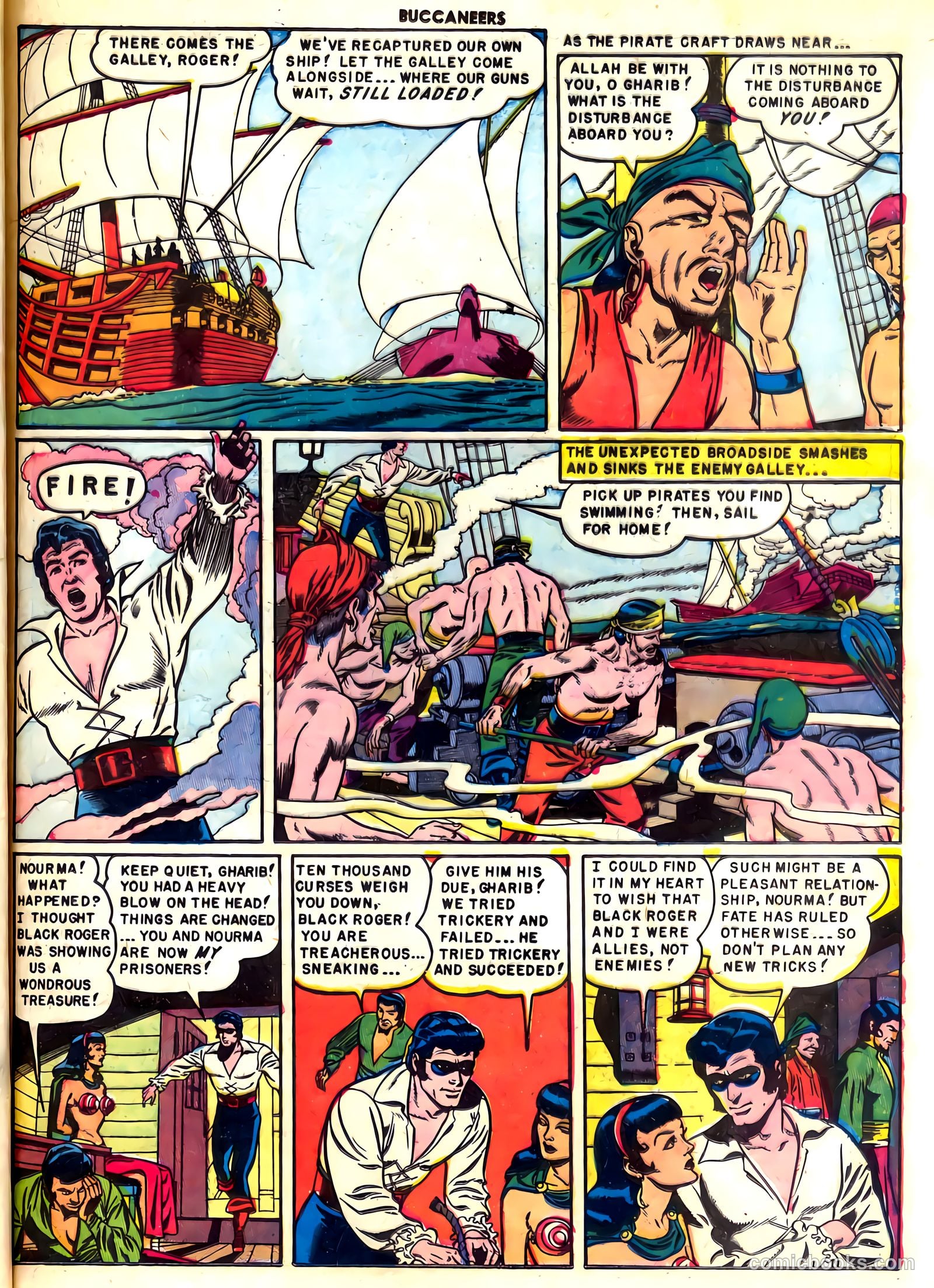 Buccaneers #22 (1950) — page 33 of 36