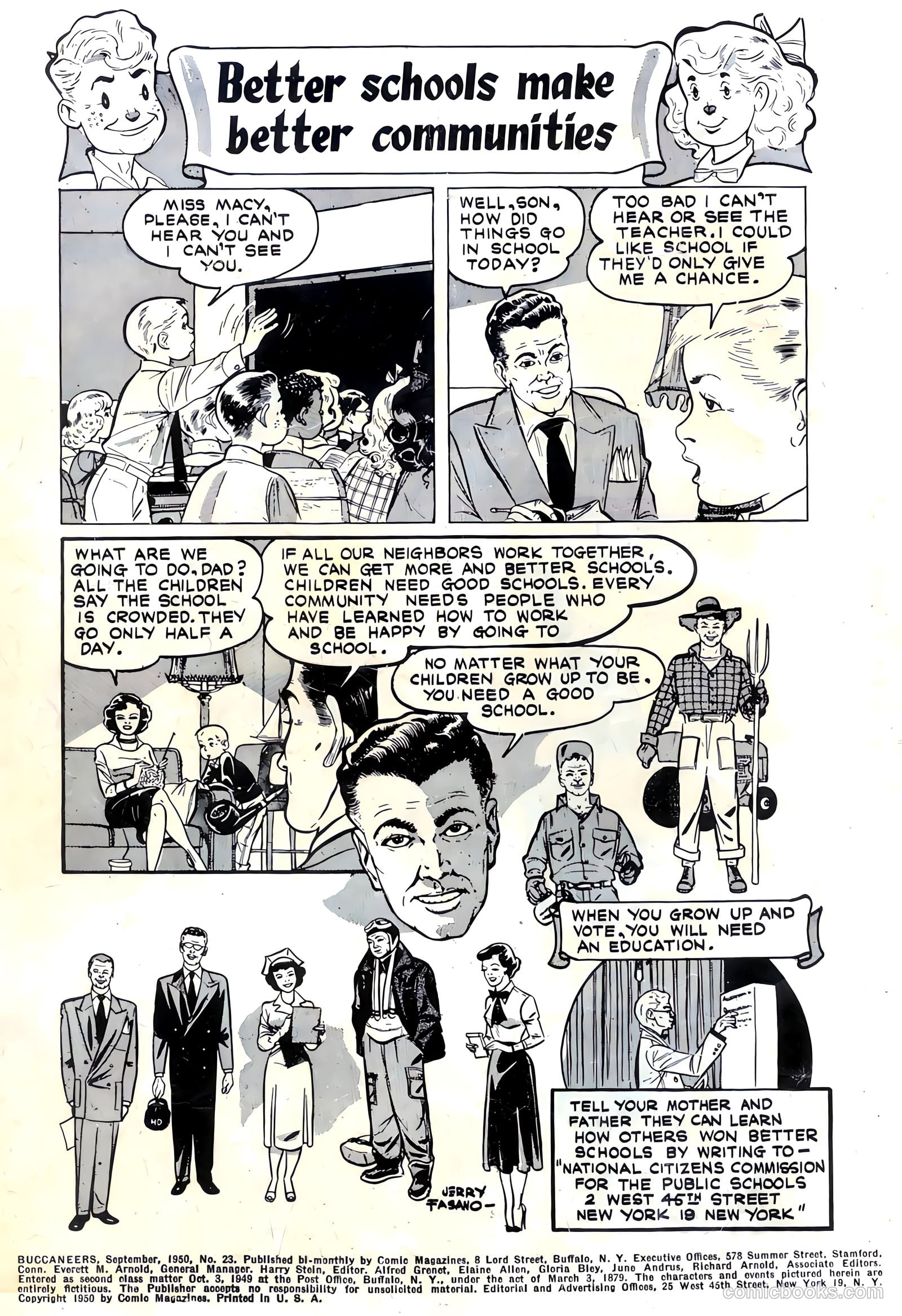 Buccaneers #23 (1950) — page 2 of 36