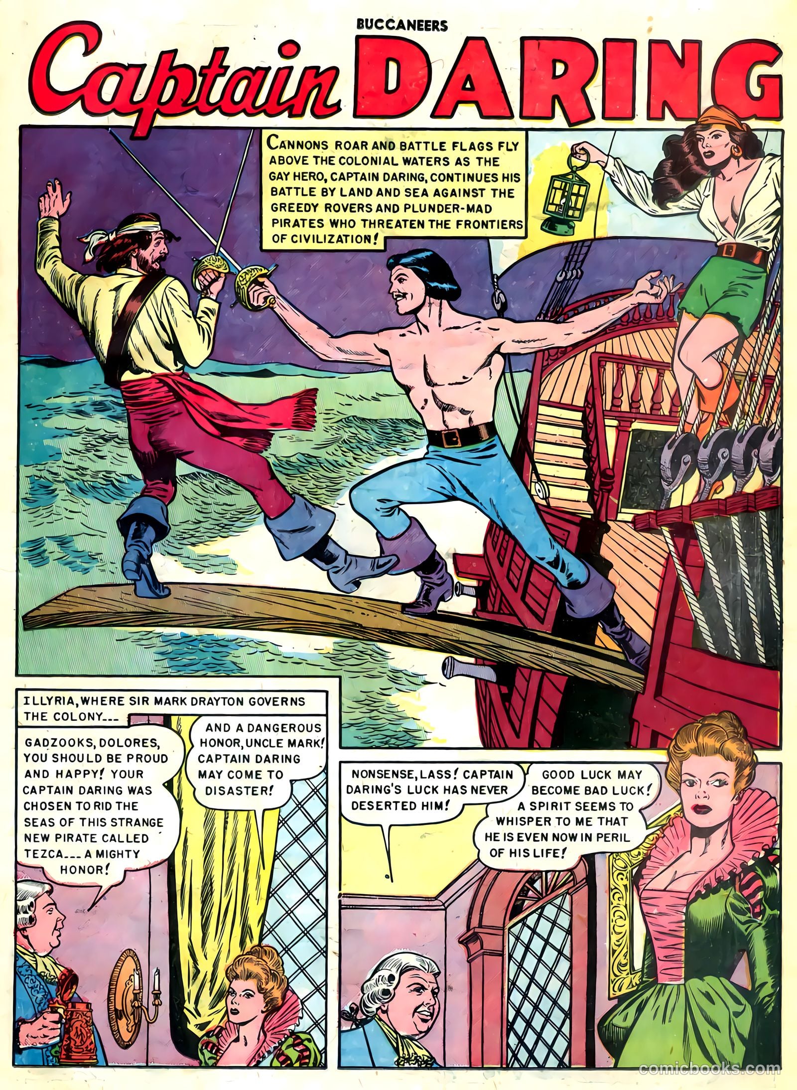 Buccaneers #23 (1950) — page 3 of 36
