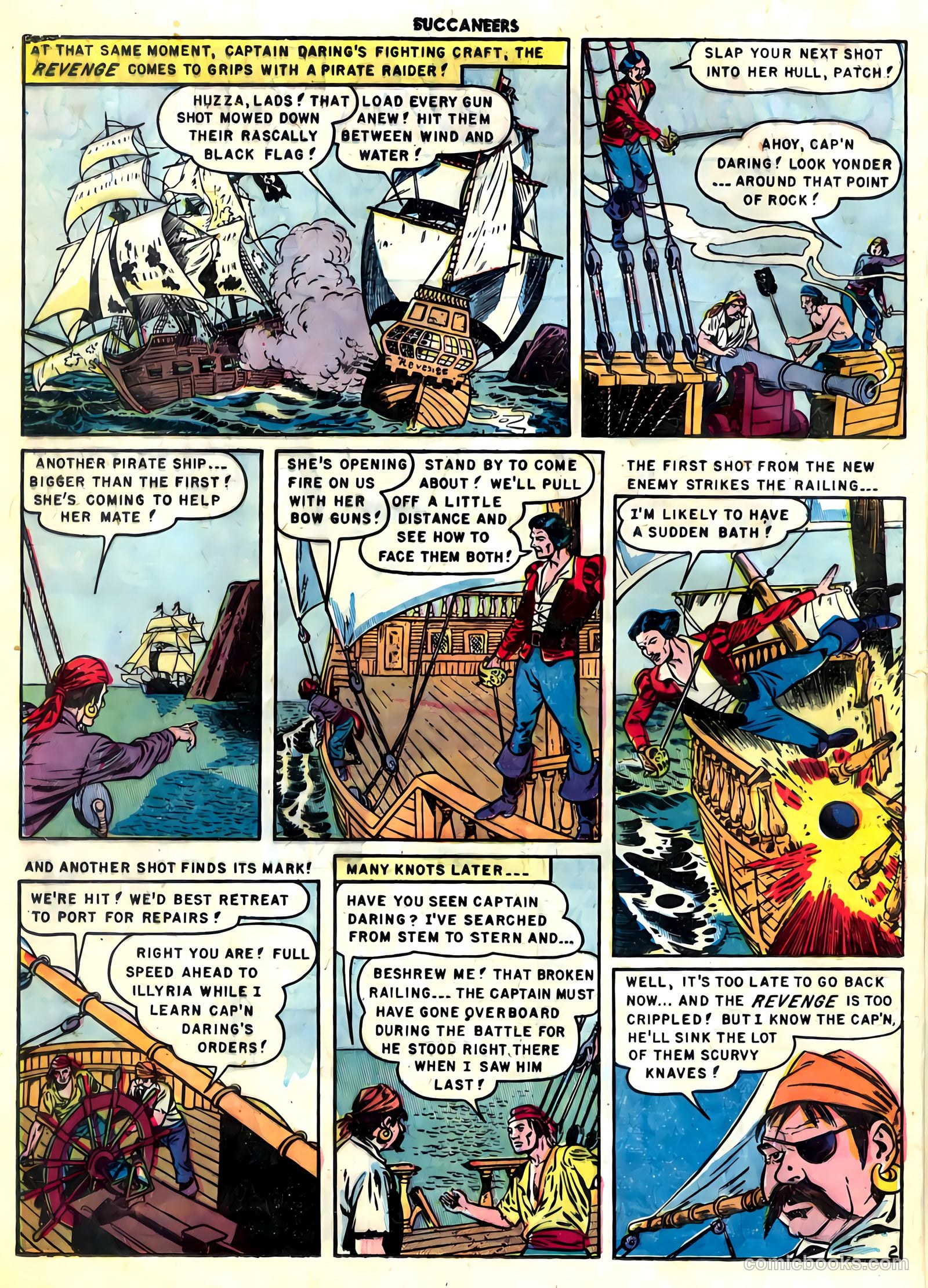 Buccaneers #23 (1950) — page 4 of 36