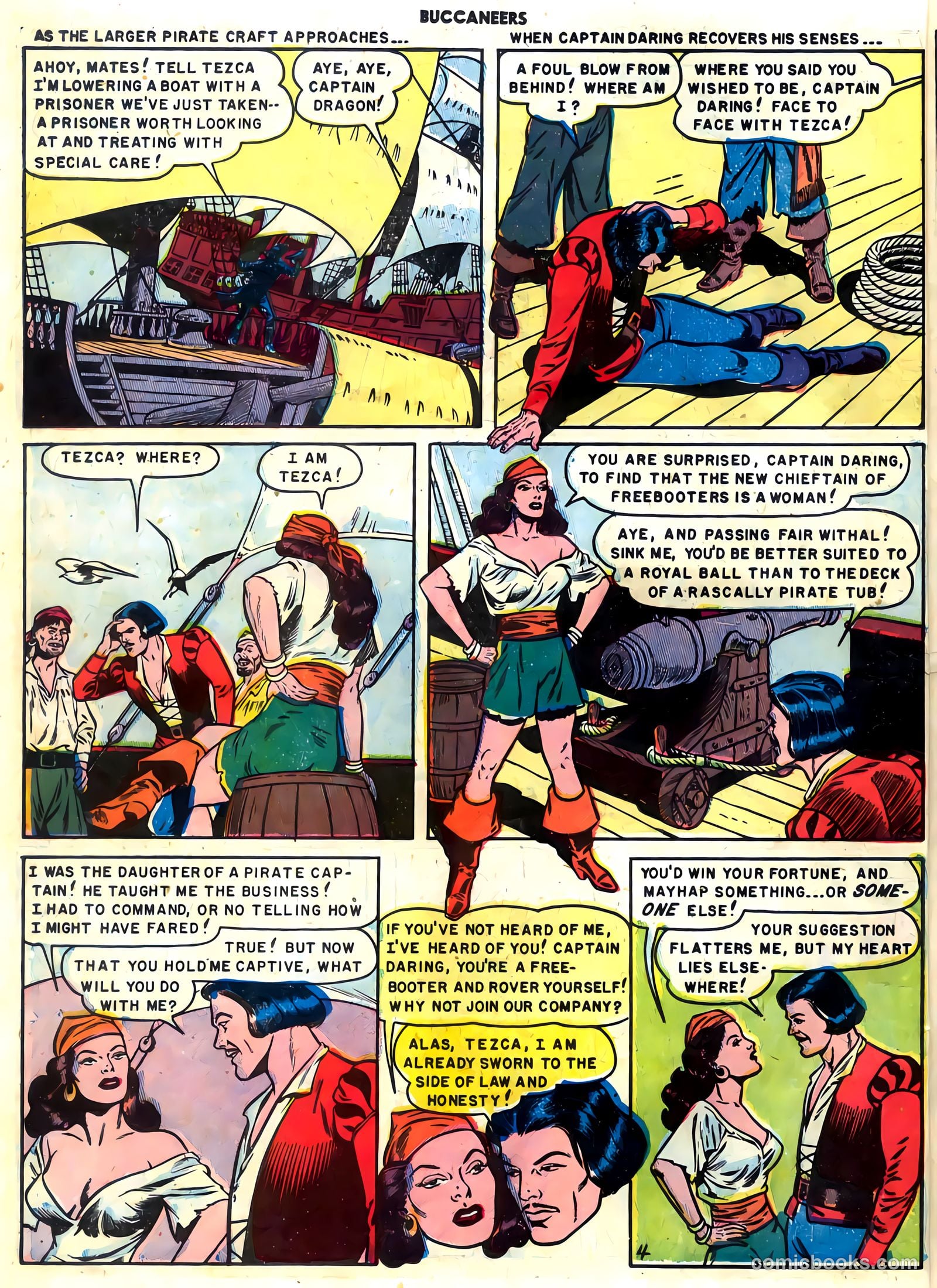 Buccaneers #23 (1950) — page 6 of 36