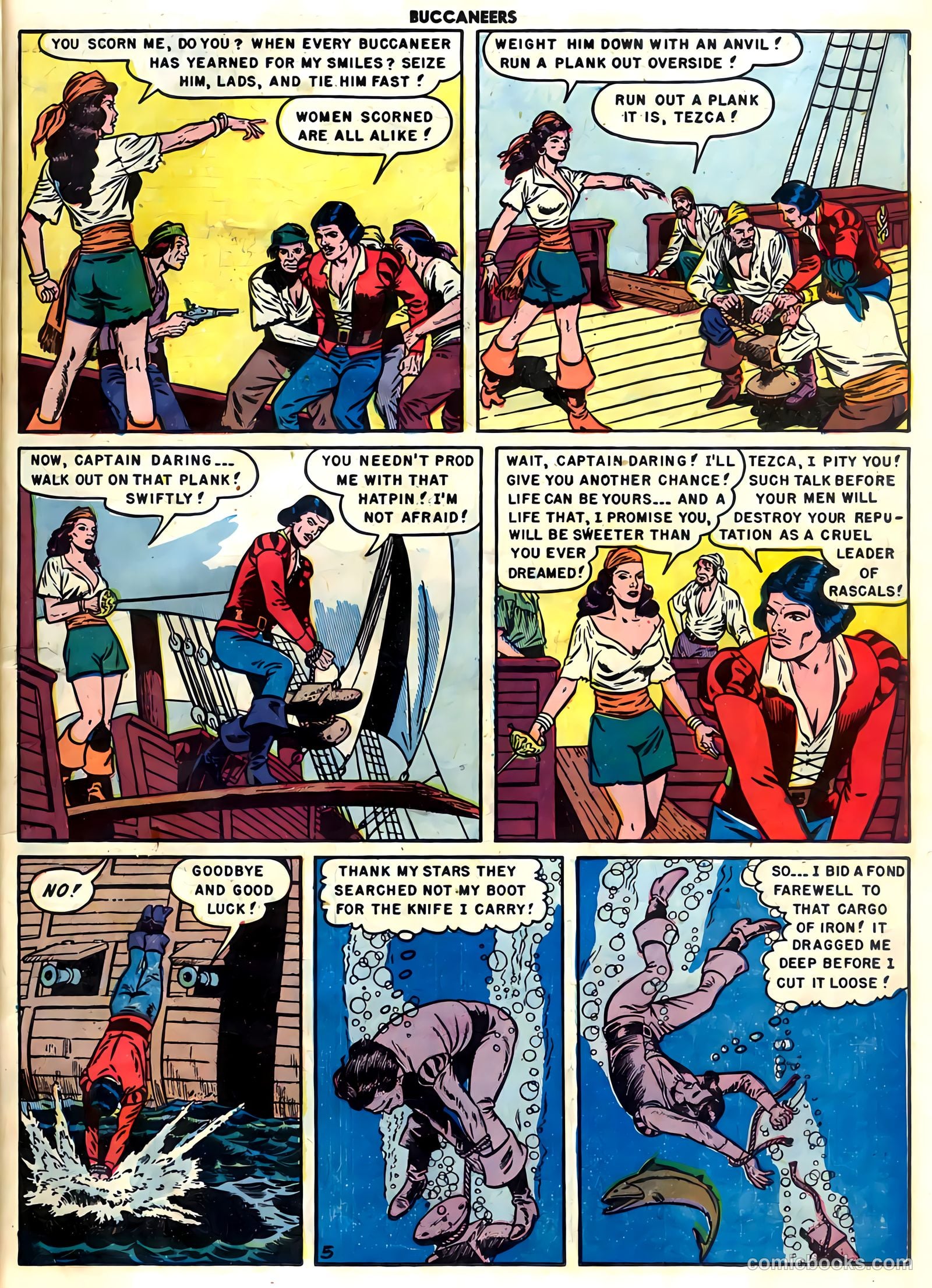 Buccaneers #23 (1950) — page 7 of 36