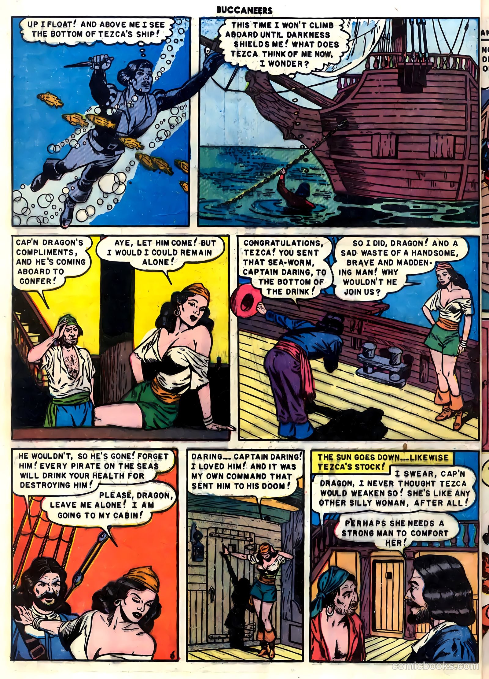 Buccaneers #23 (1950) — page 8 of 36
