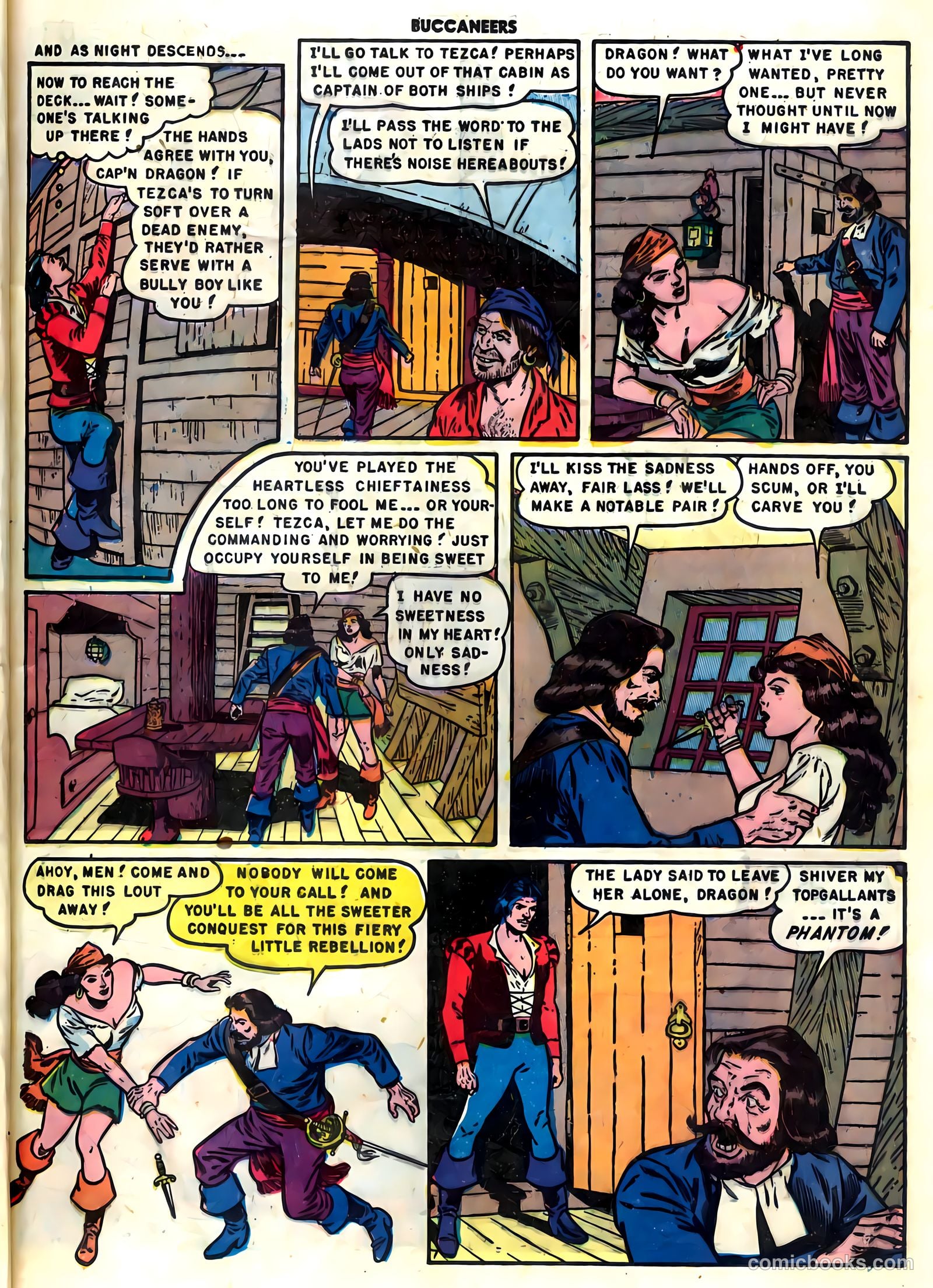 Buccaneers #23 (1950) — page 9 of 36