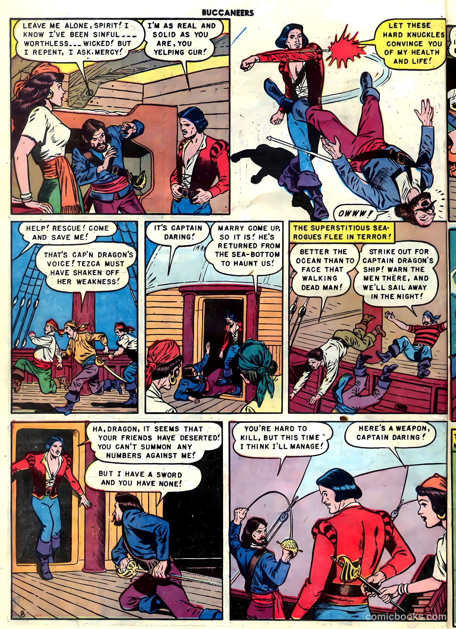 Buccaneers #23 (1950) — page 10 of 36