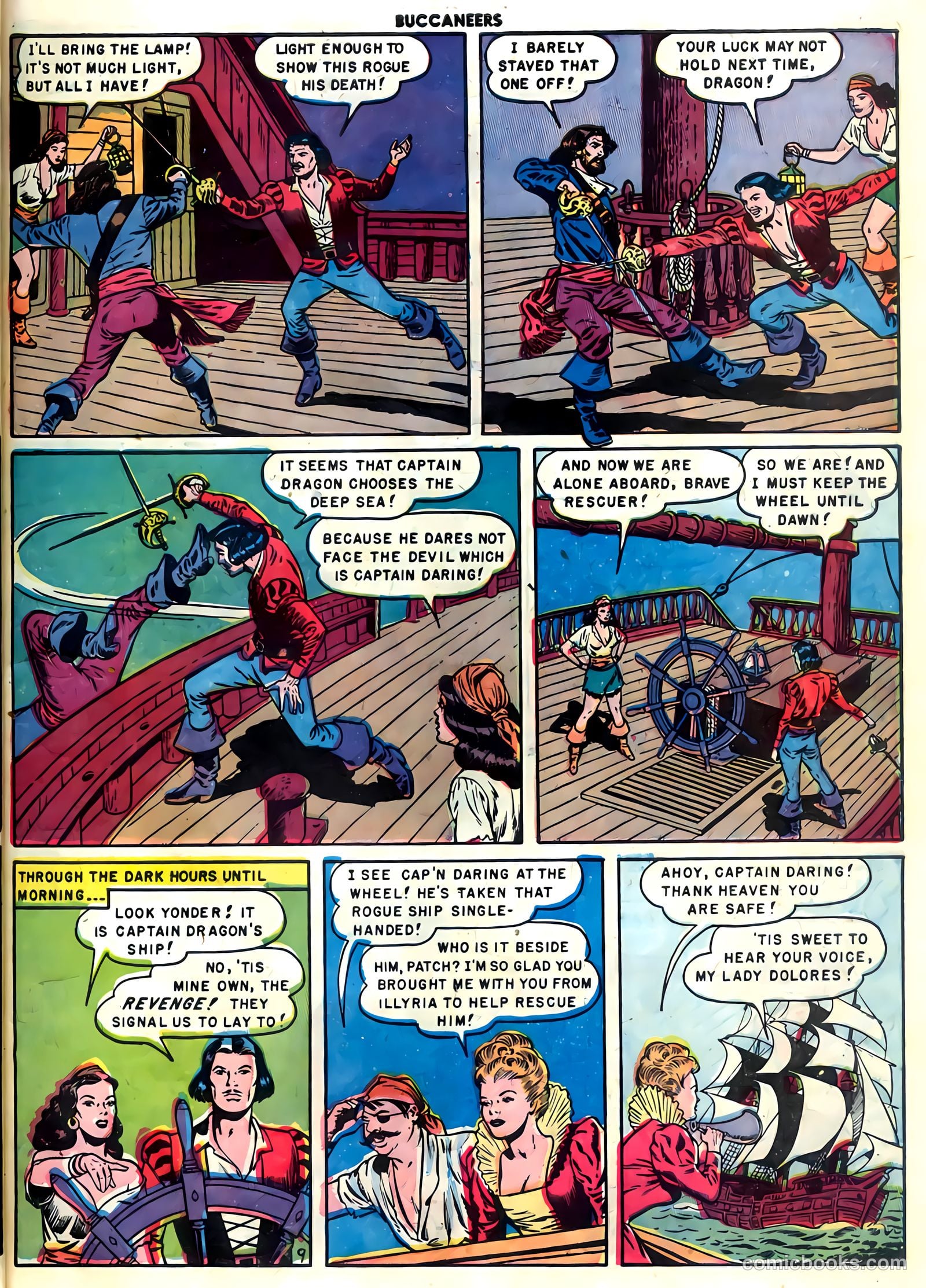 Buccaneers #23 (1950) — page 11 of 36