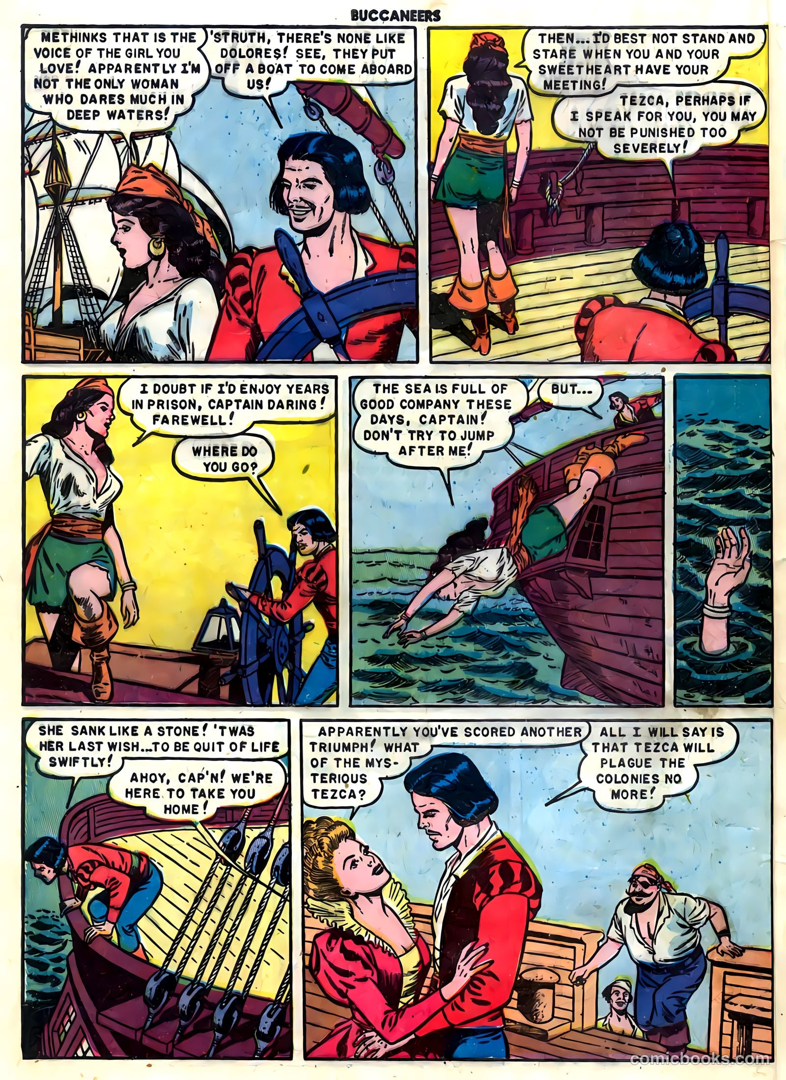 Buccaneers #23 (1950) — page 12 of 36