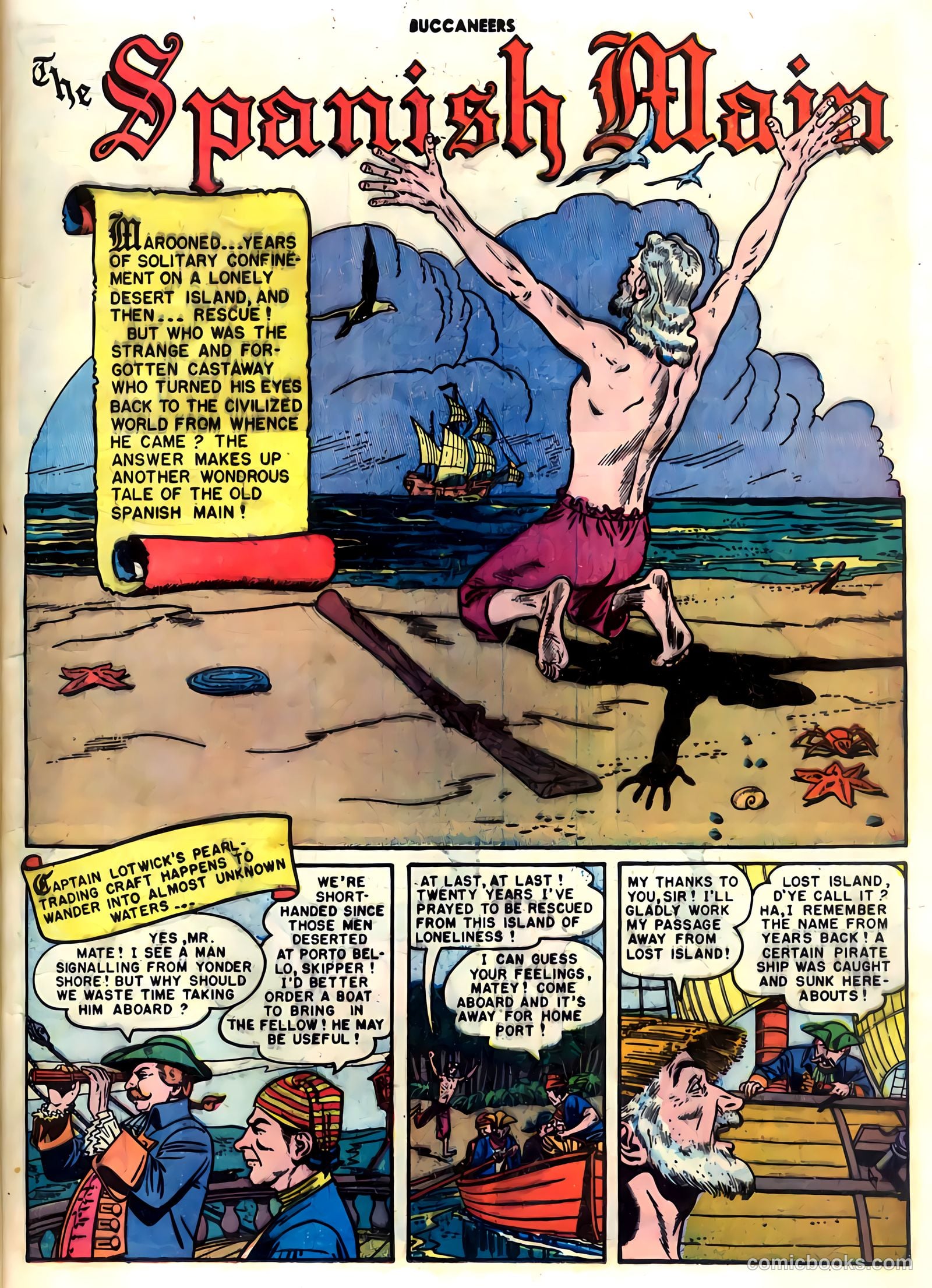 Buccaneers #23 (1950) — page 13 of 36