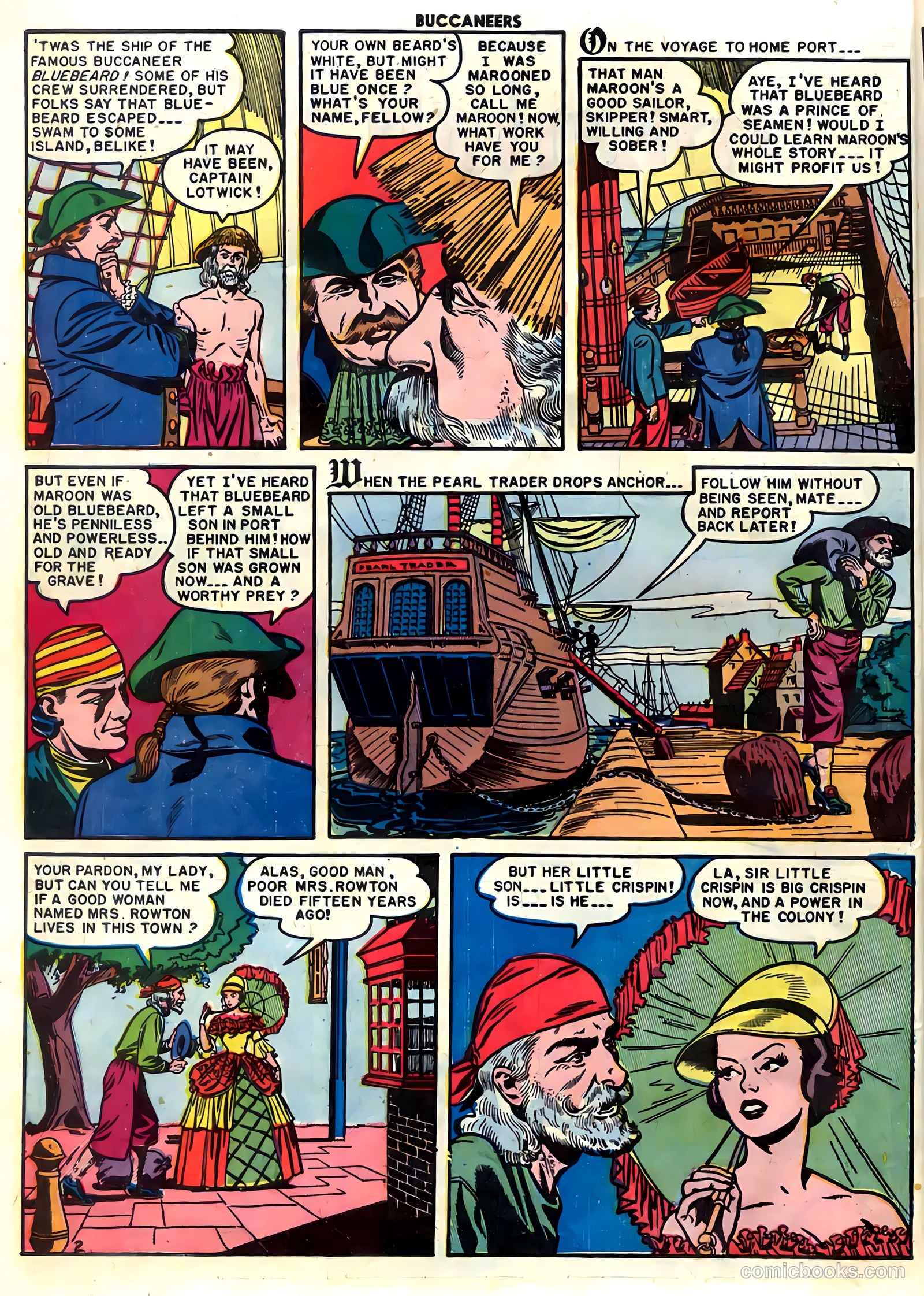 Buccaneers #23 (1950) — page 14 of 36