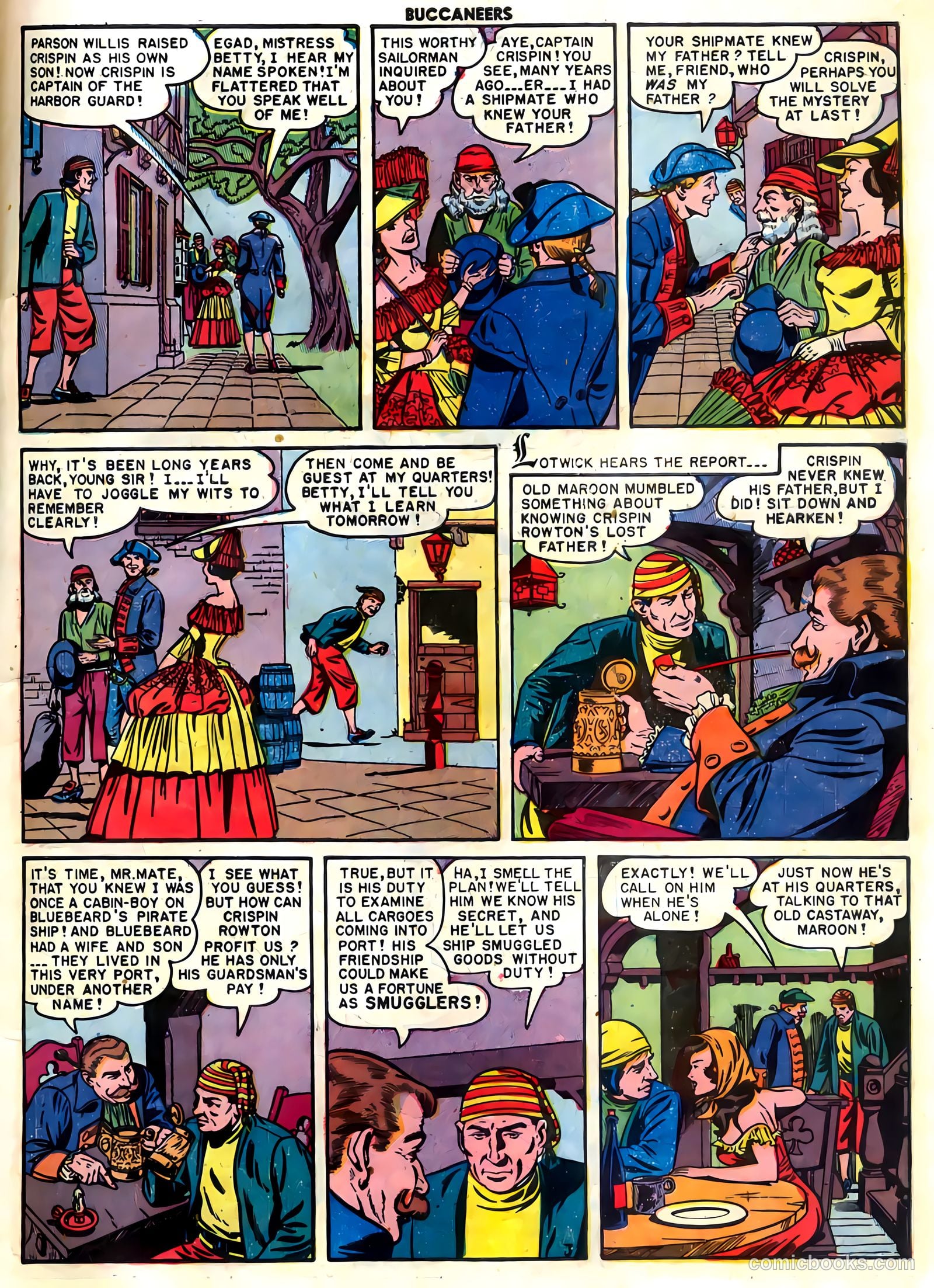 Buccaneers #23 (1950) — page 15 of 36