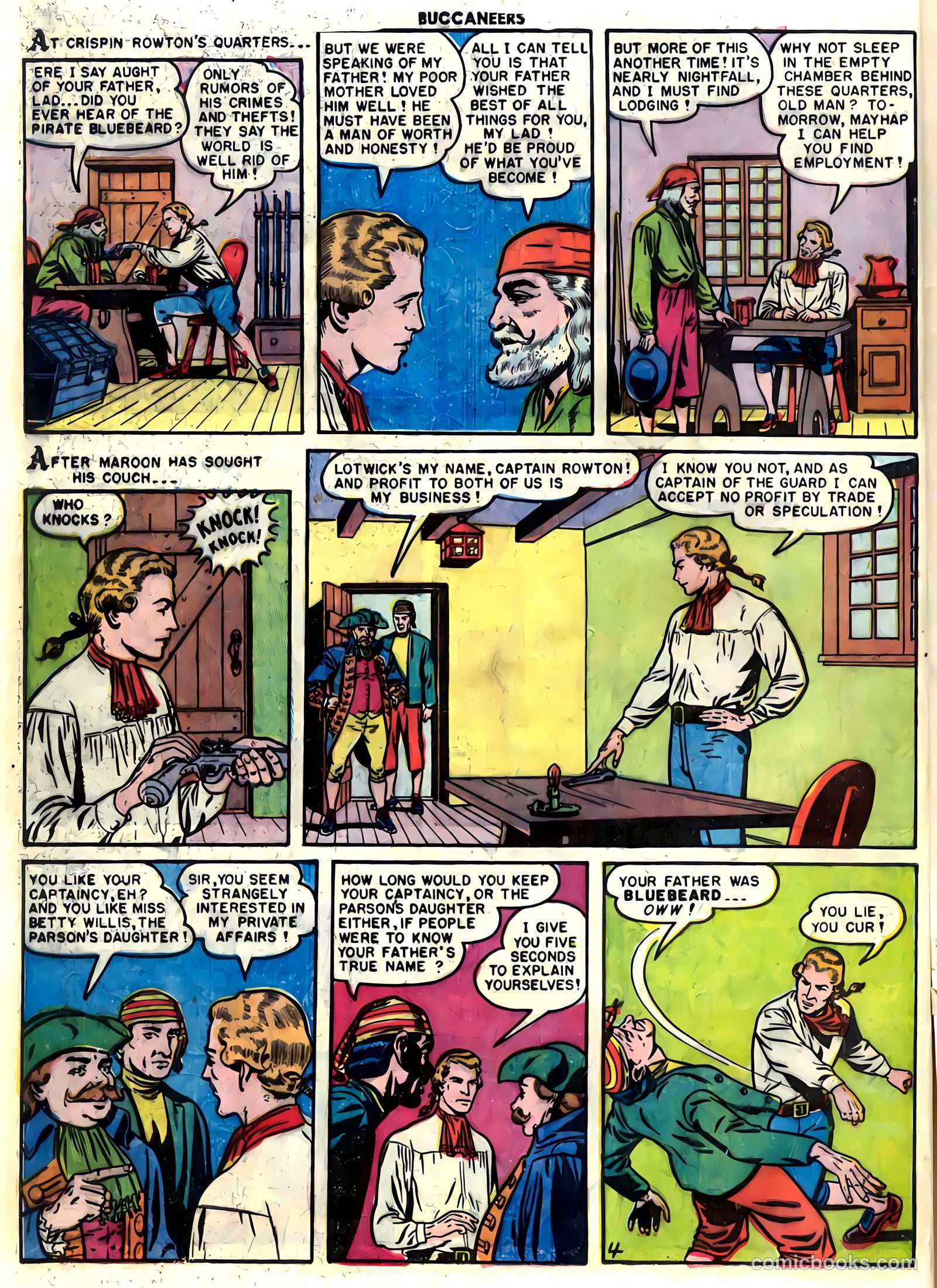 Buccaneers #23 (1950) — page 16 of 36