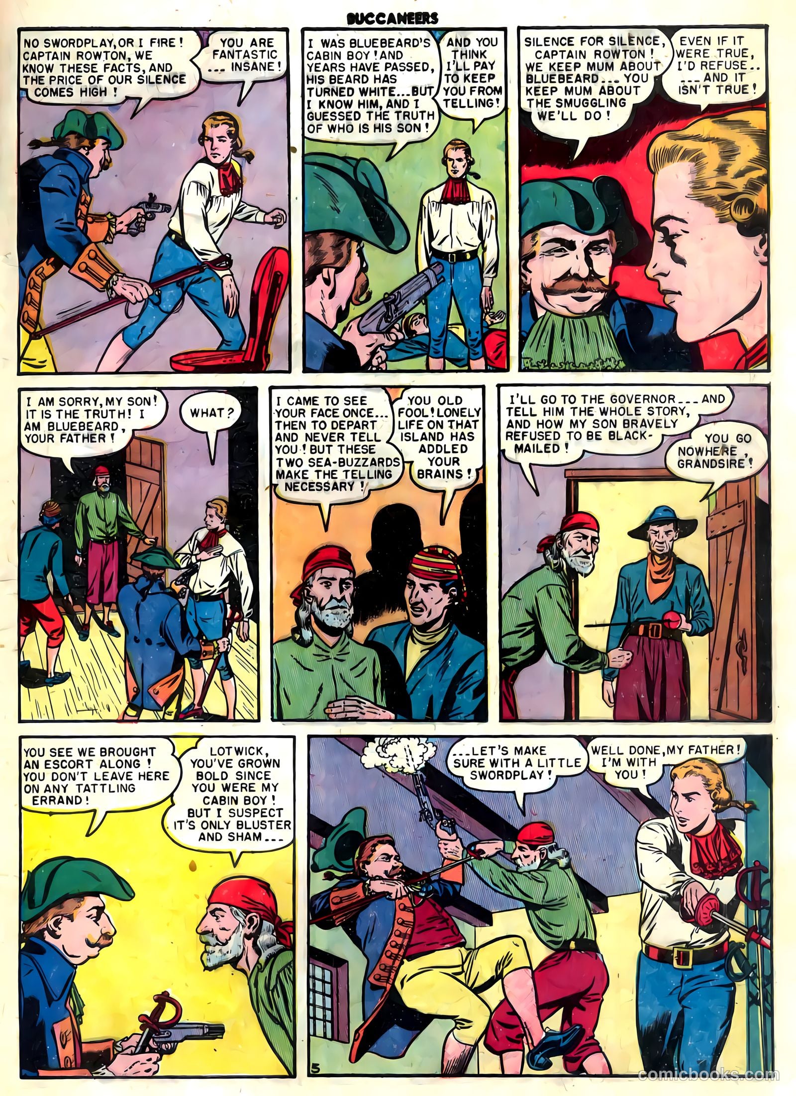 Buccaneers #23 (1950) — page 17 of 36