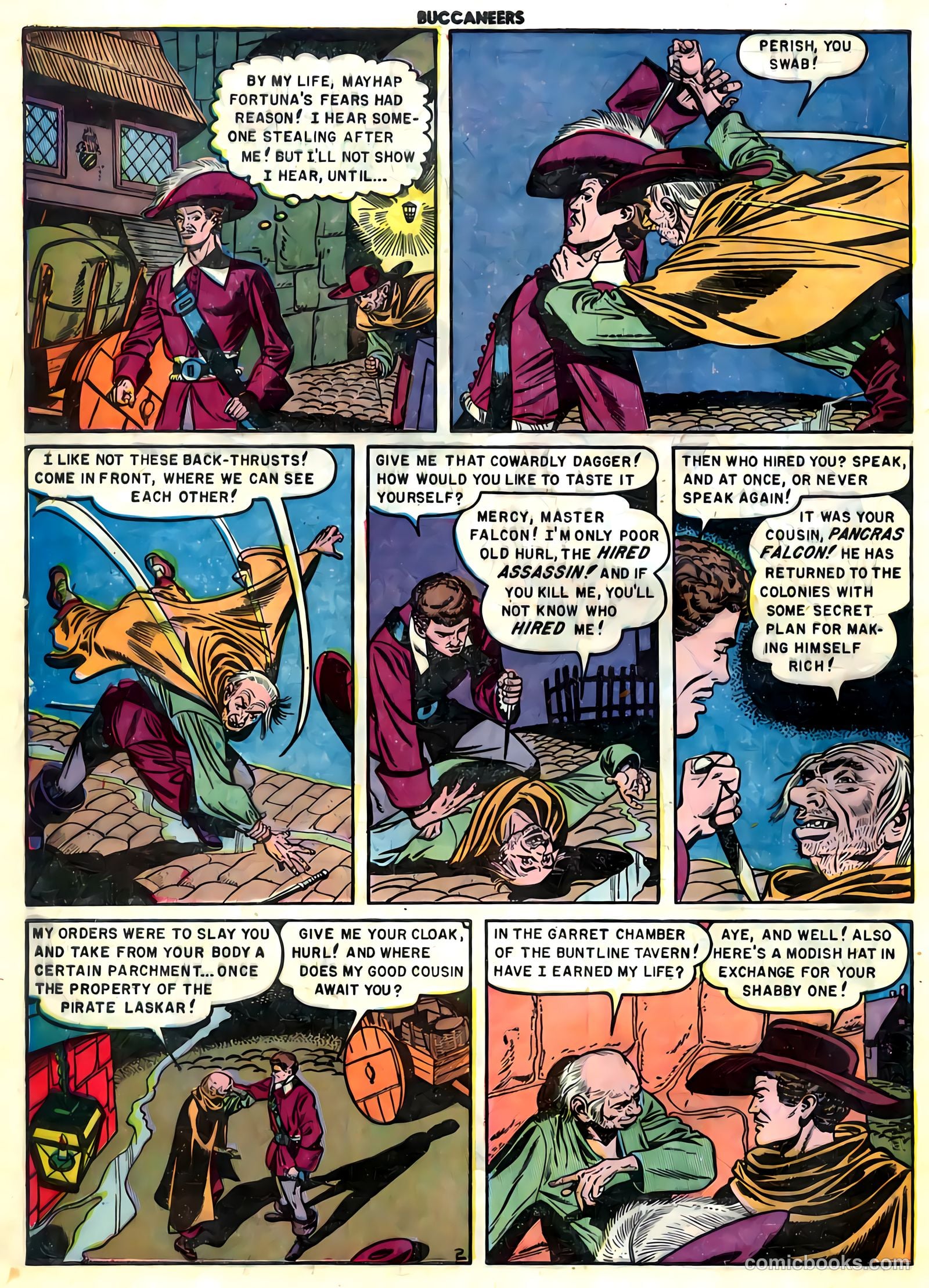 Buccaneers #23 (1950) — page 20 of 36