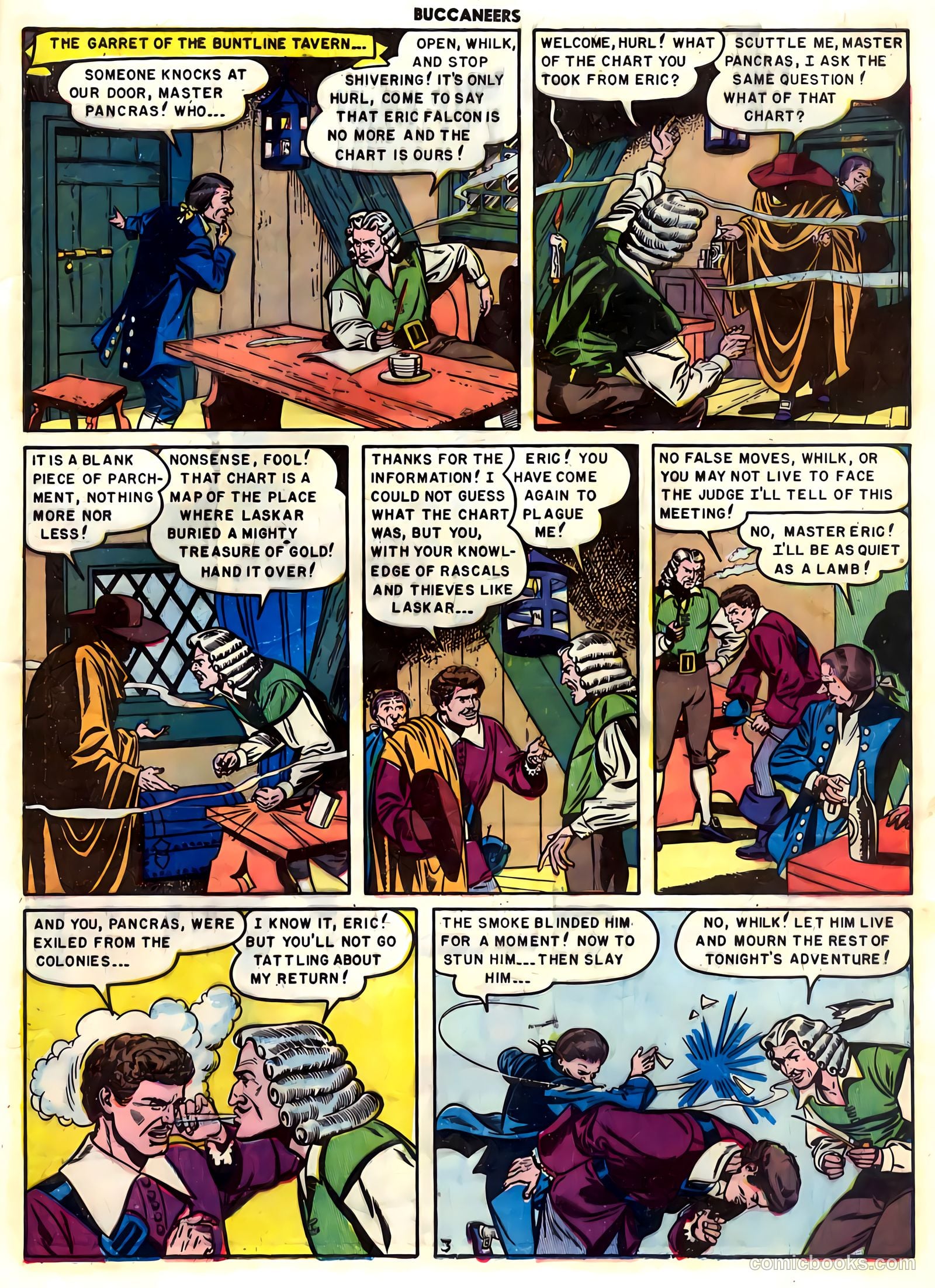 Buccaneers #23 (1950) — page 21 of 36