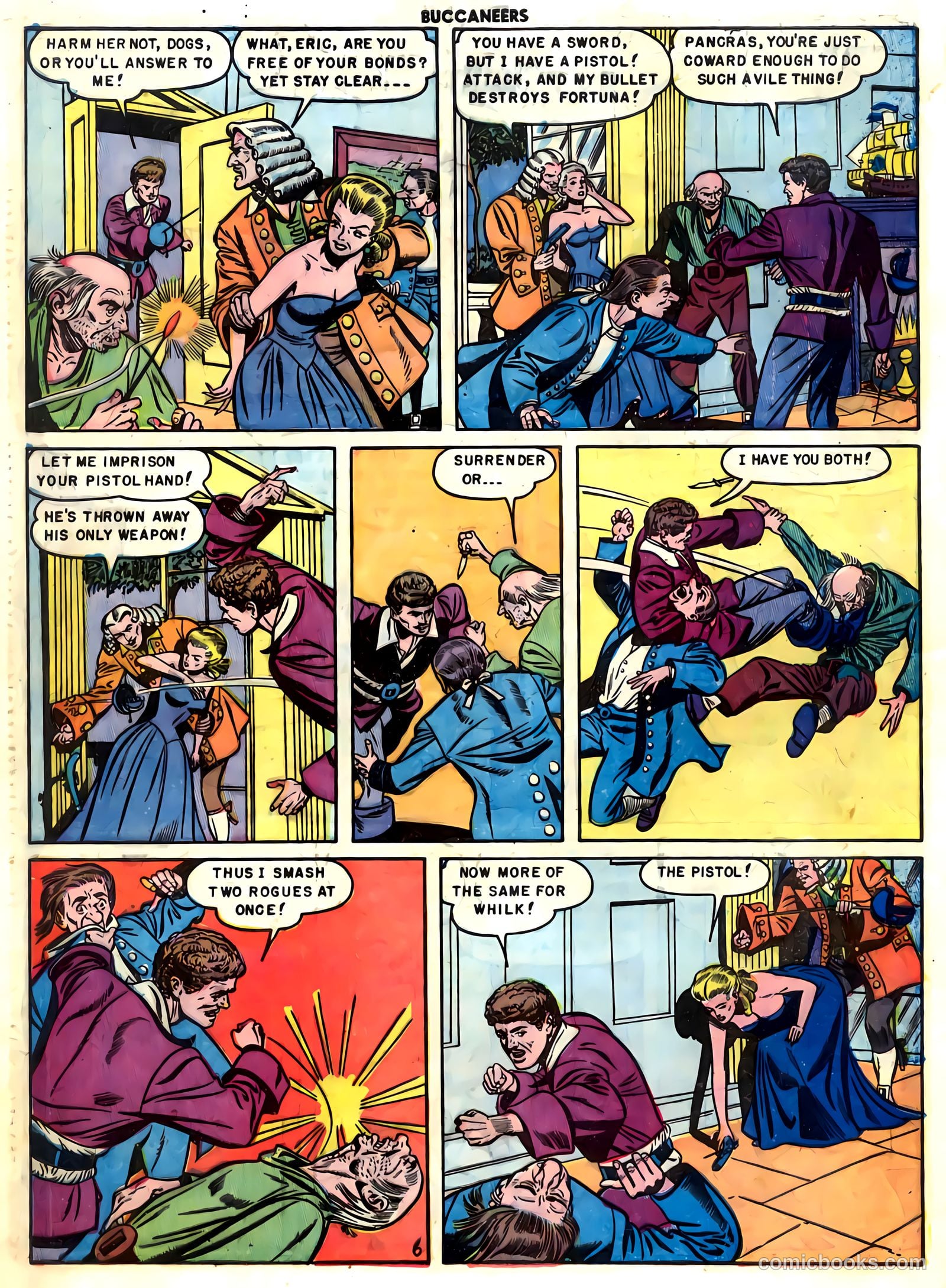 Buccaneers #23 (1950) — page 24 of 36