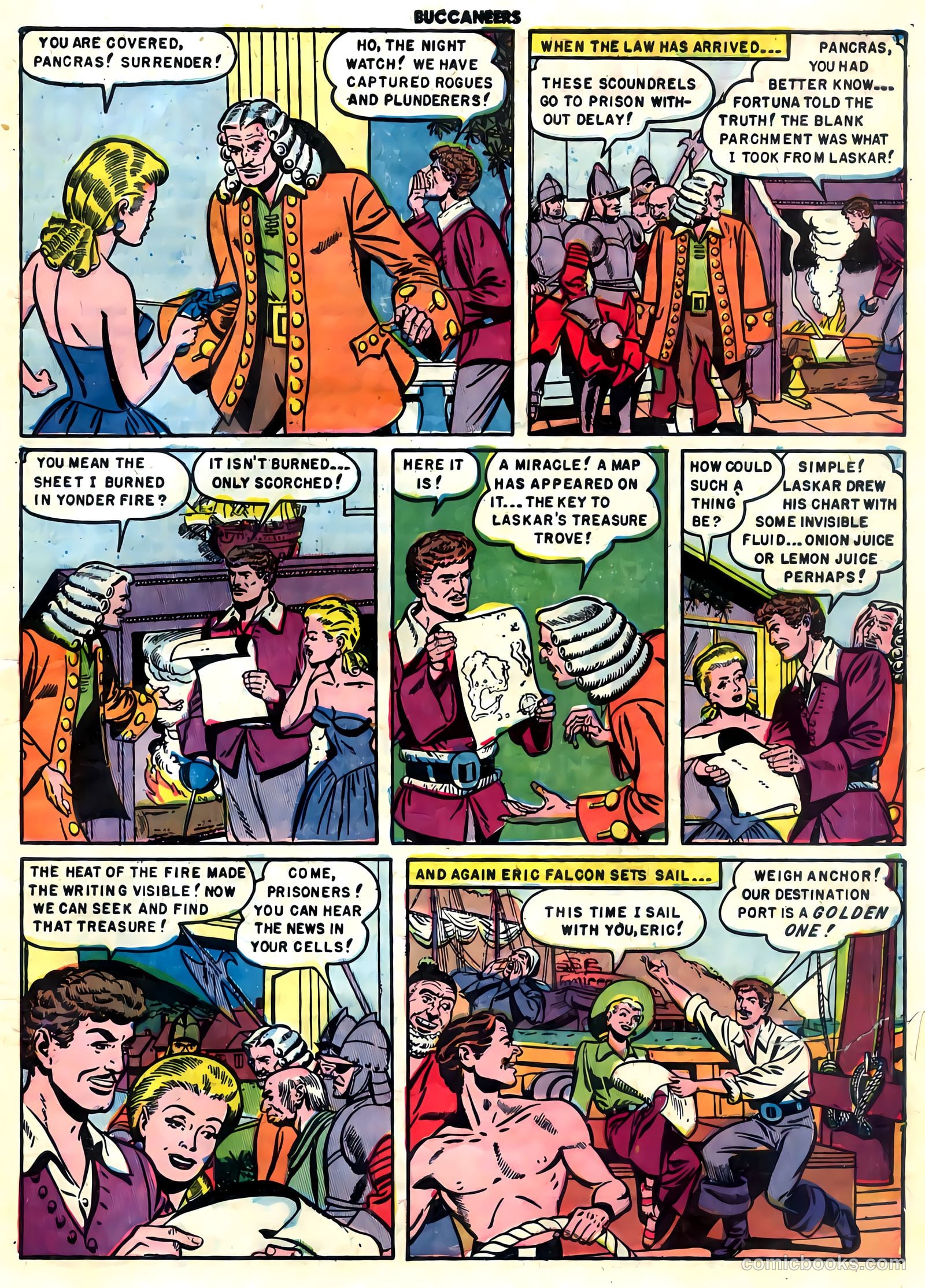 Buccaneers #23 (1950) — page 25 of 36
