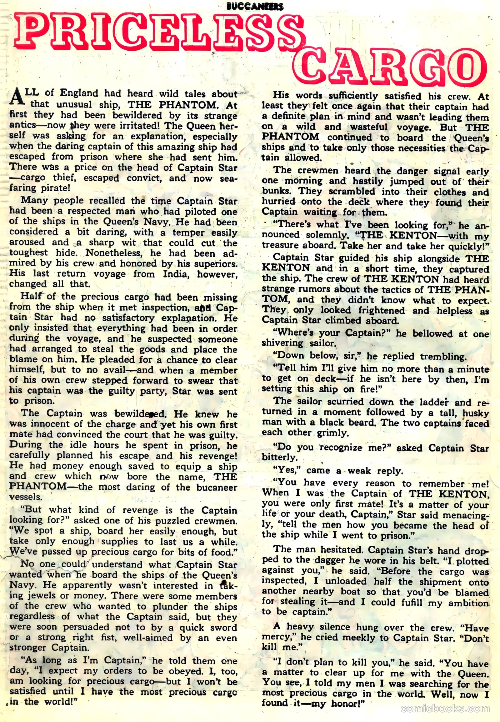 Buccaneers #23 (1950) — page 26 of 36