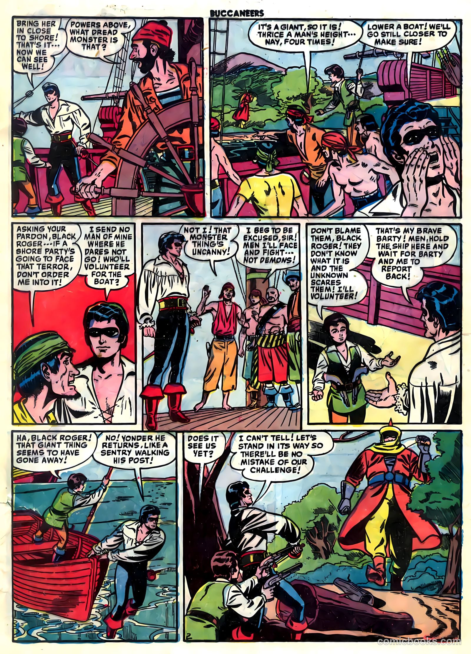 Buccaneers #23 (1950) — page 28 of 36