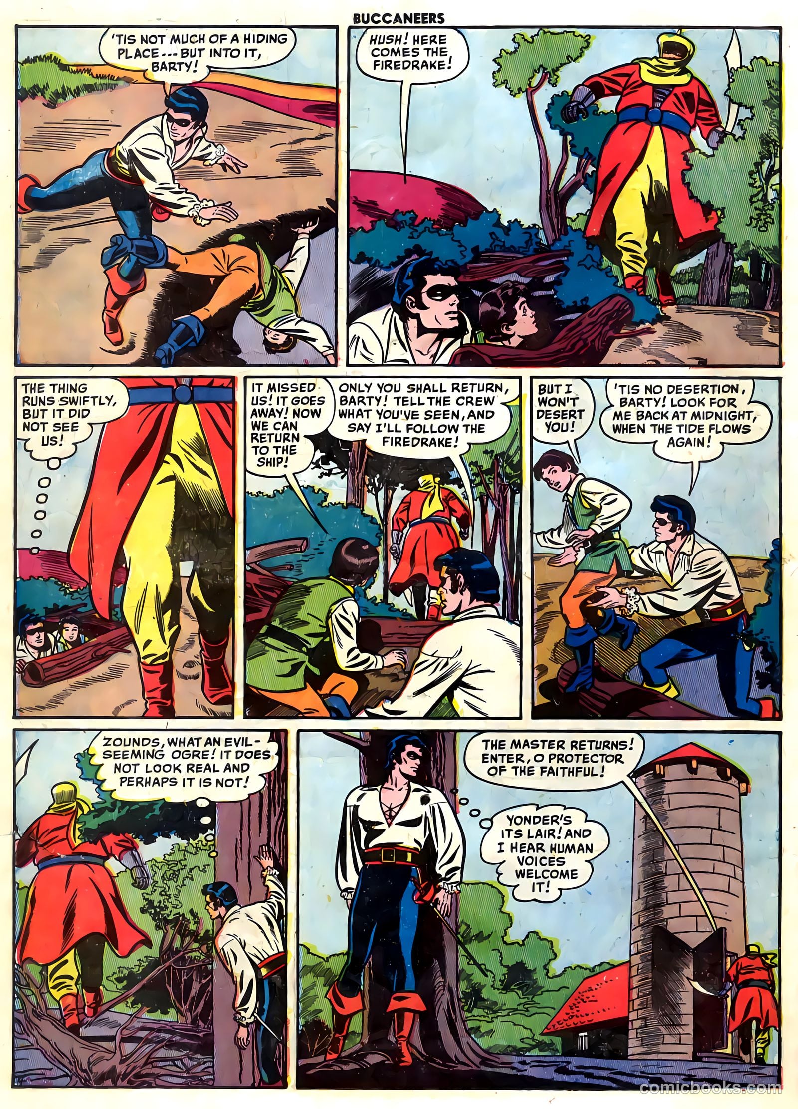 Buccaneers #23 (1950) — page 30 of 36