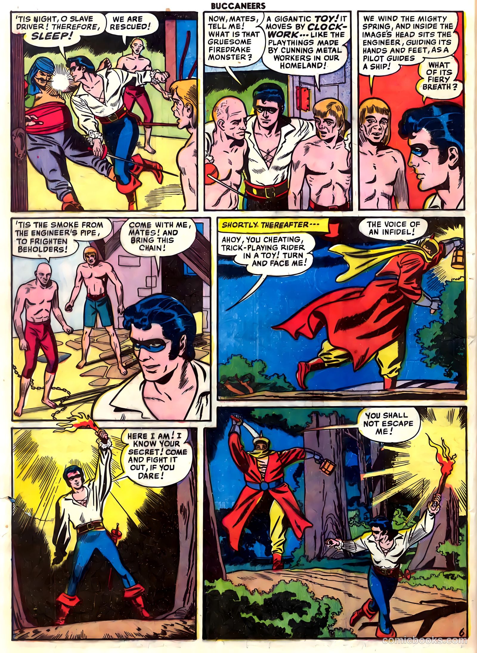 Buccaneers #23 (1950) — page 32 of 36