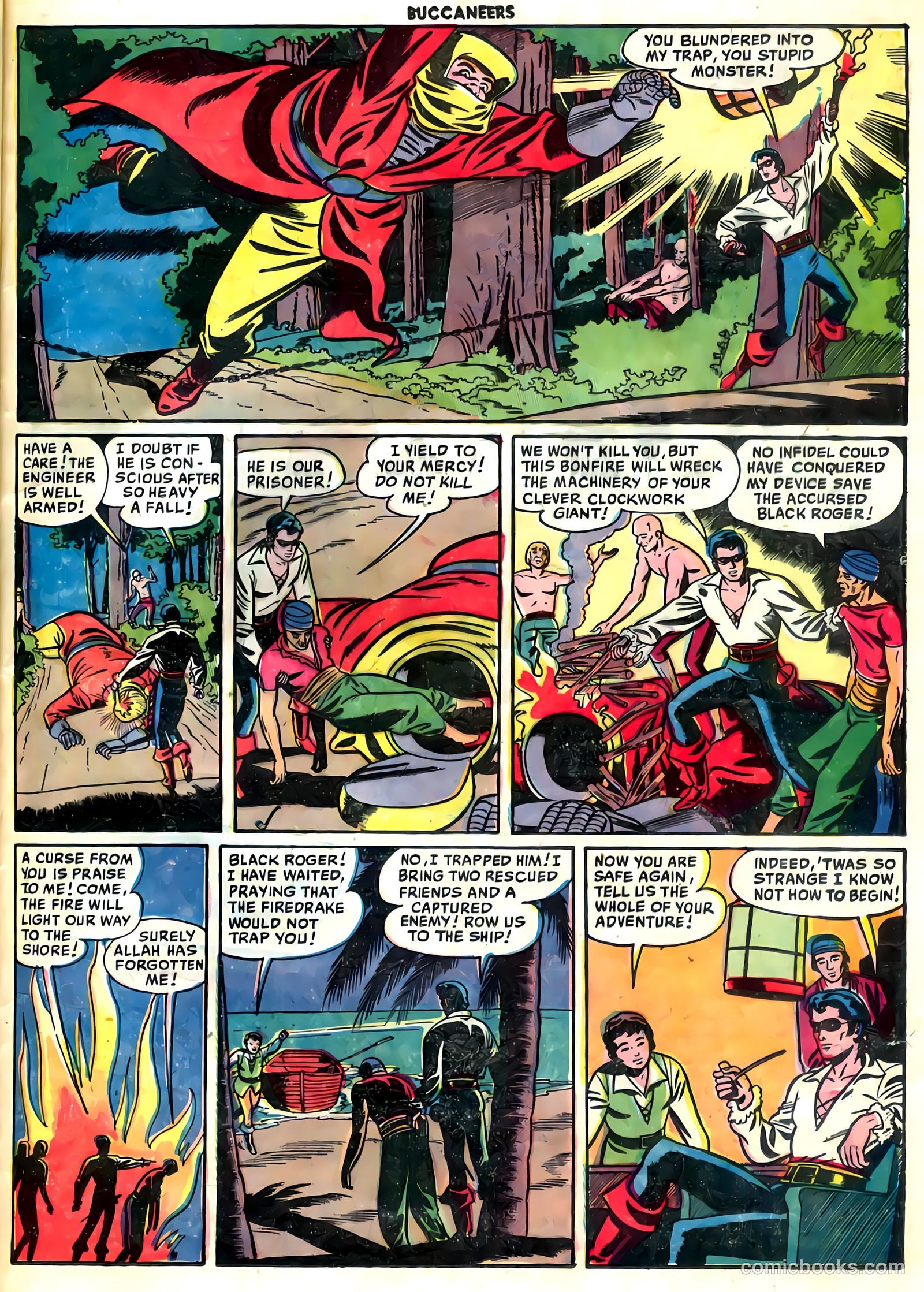 Buccaneers #23 (1950) — page 33 of 36
