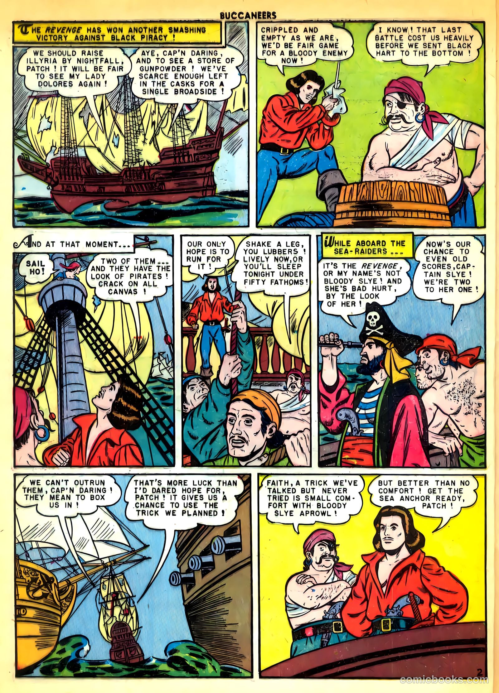 Buccaneers #24 (1950) — page 4 of 52