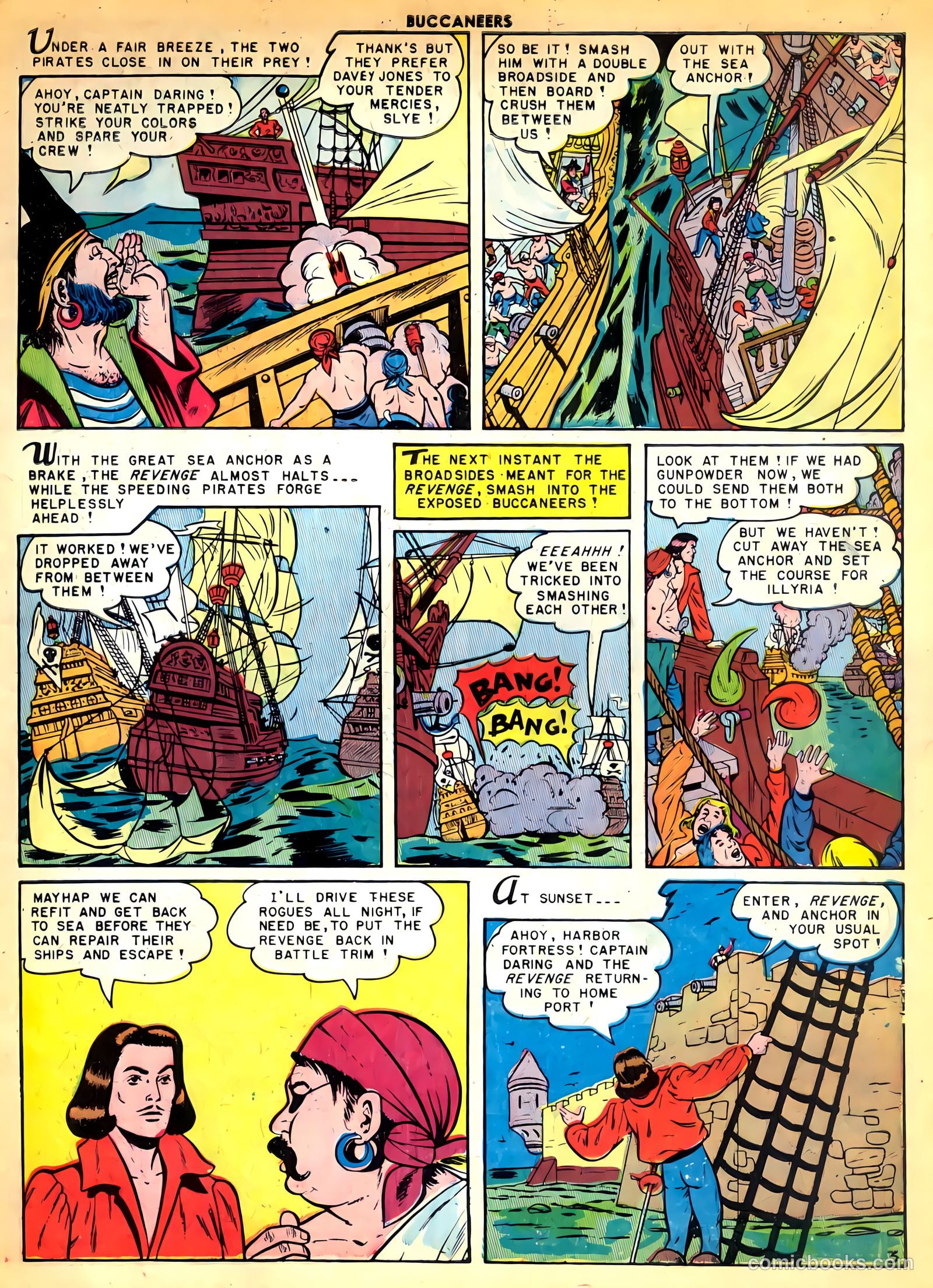 Buccaneers #24 (1950) — page 5 of 52
