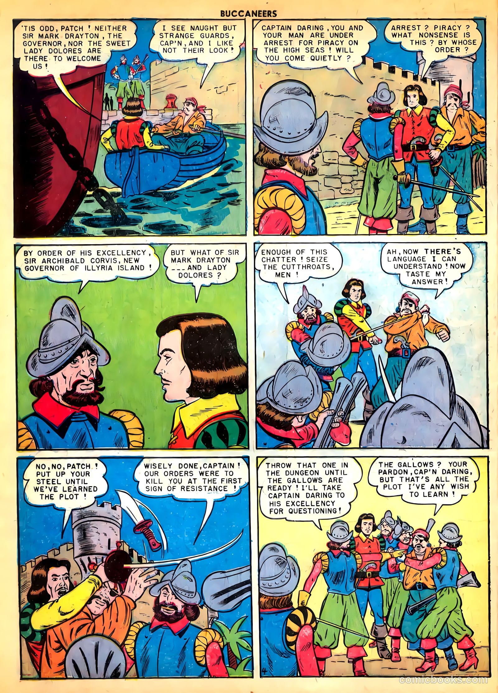 Buccaneers #24 (1950) — page 6 of 52