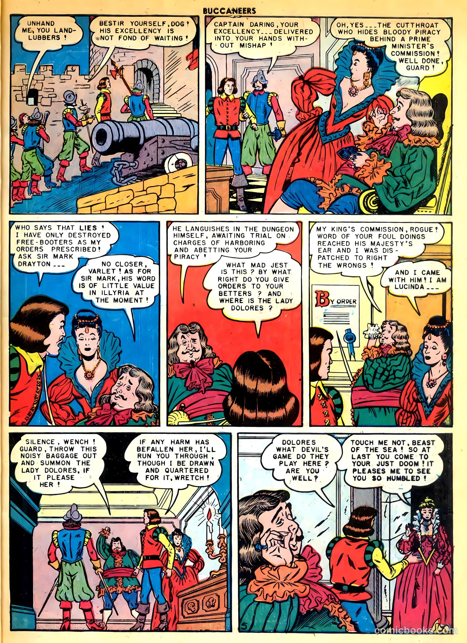Buccaneers #24 (1950) — page 7 of 52