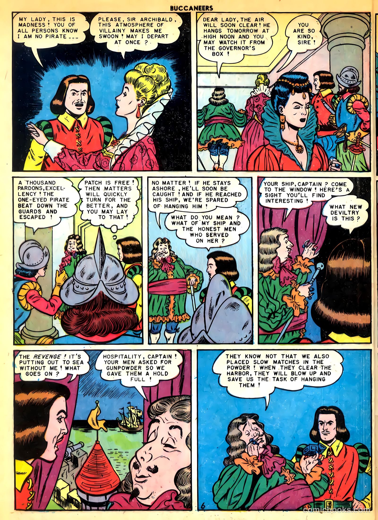 Buccaneers #24 (1950) — page 8 of 52