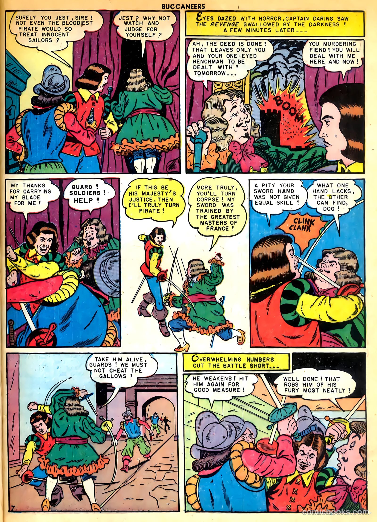 Buccaneers #24 (1950) — page 9 of 52