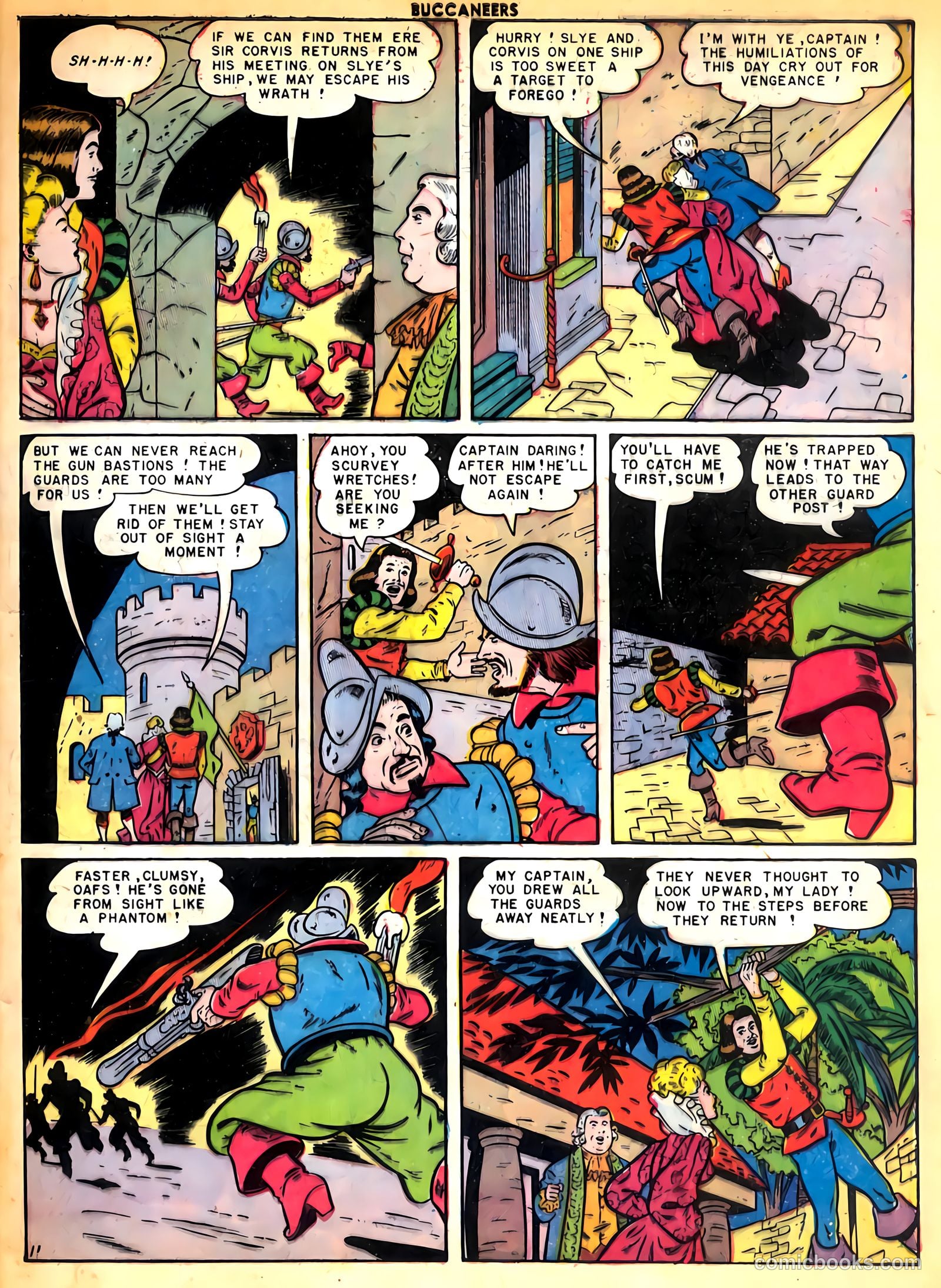 Buccaneers #24 (1950) — page 13 of 52