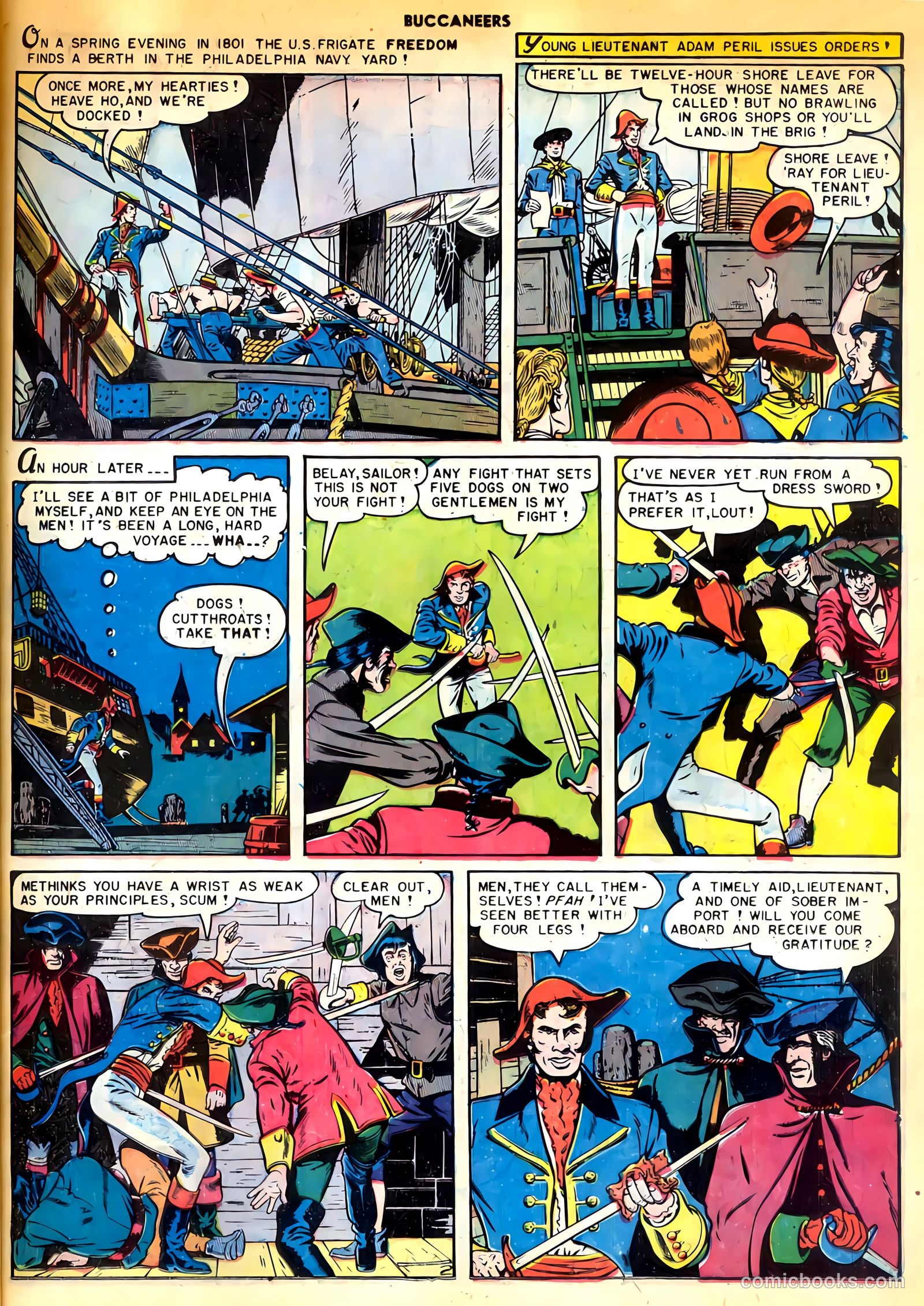 Buccaneers #24 (1950) — page 17 of 52