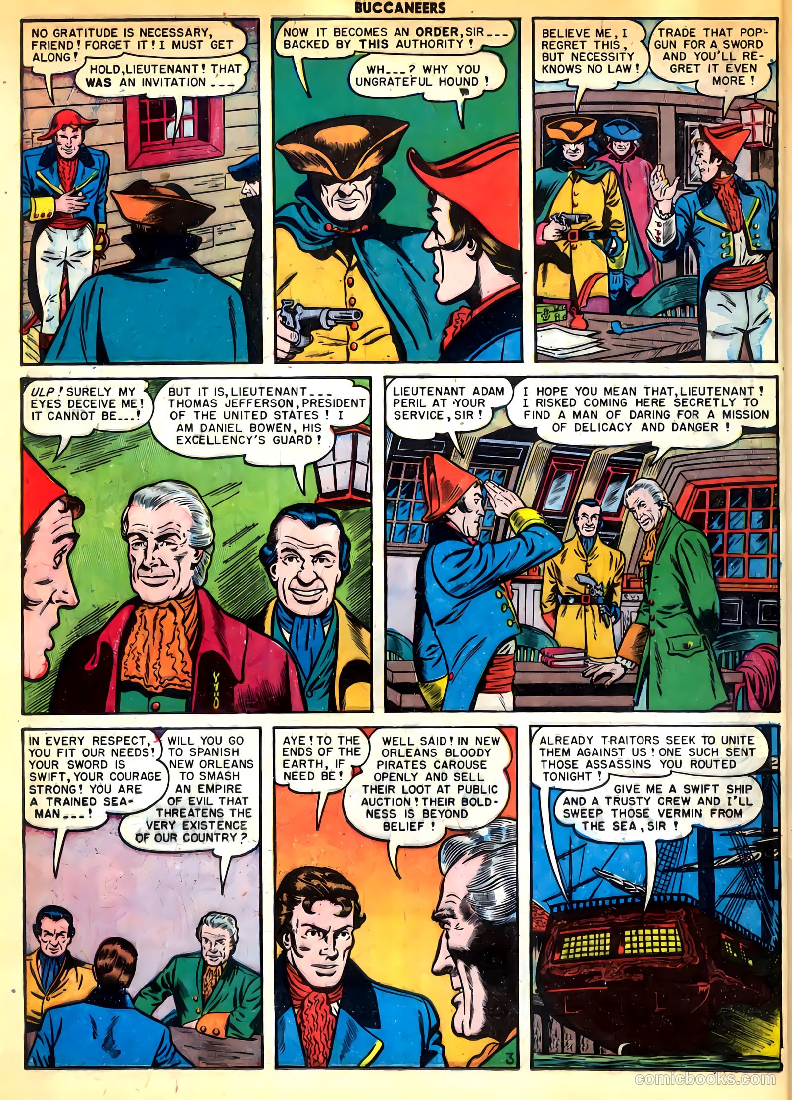 Buccaneers #24 (1950) — page 18 of 52