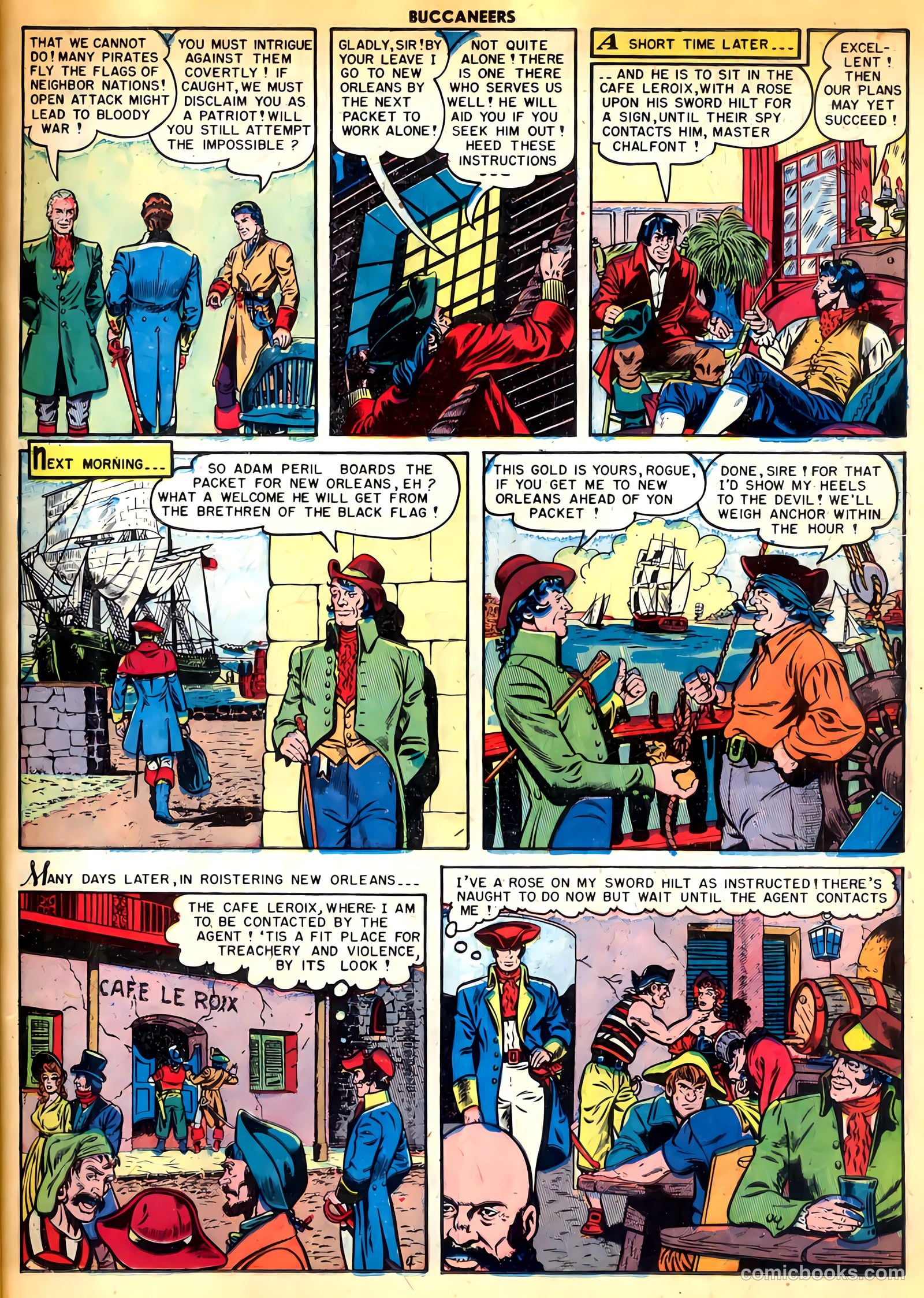 Buccaneers #24 (1950) — page 19 of 52