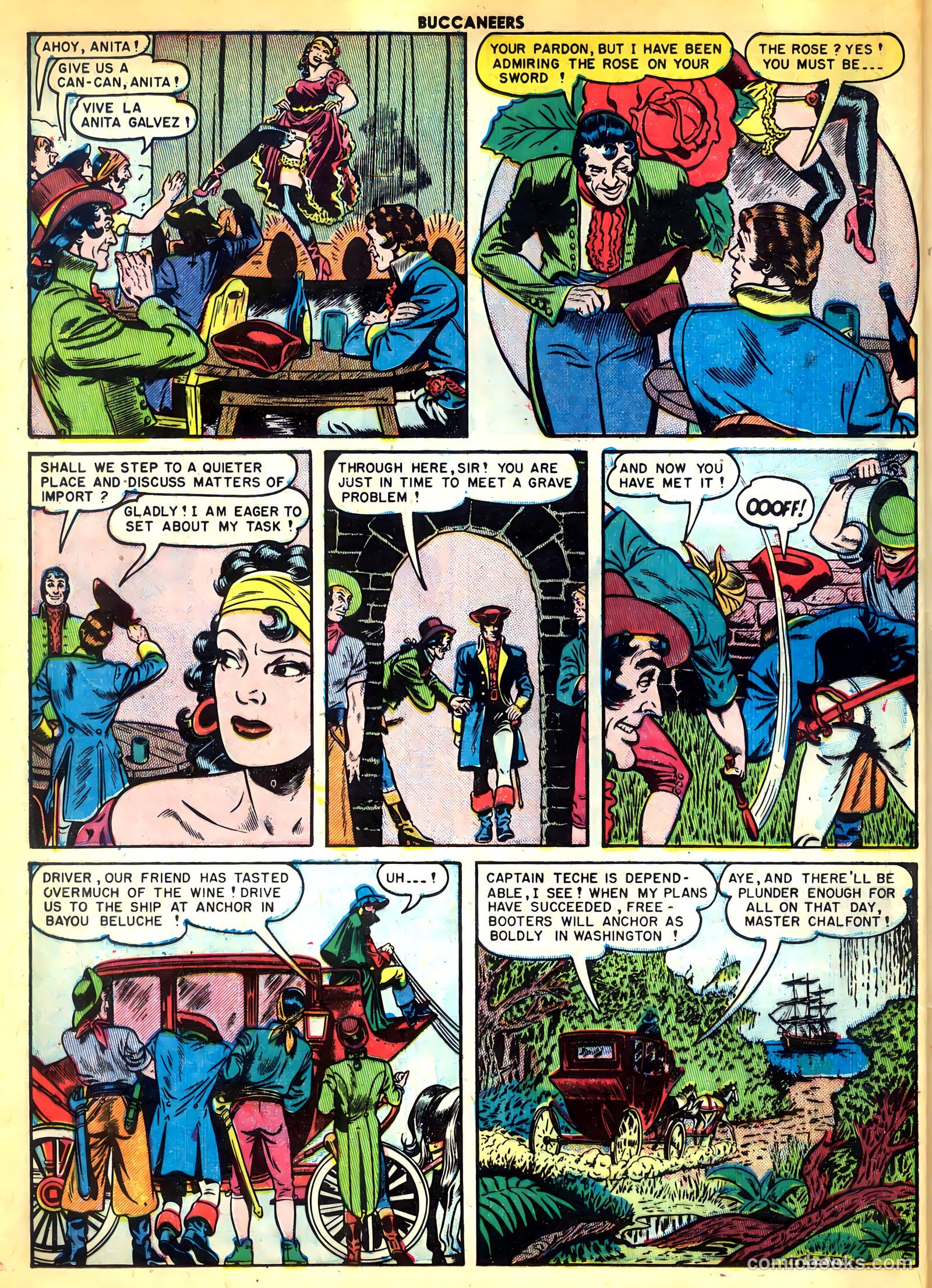 Buccaneers #24 (1950) — page 20 of 52