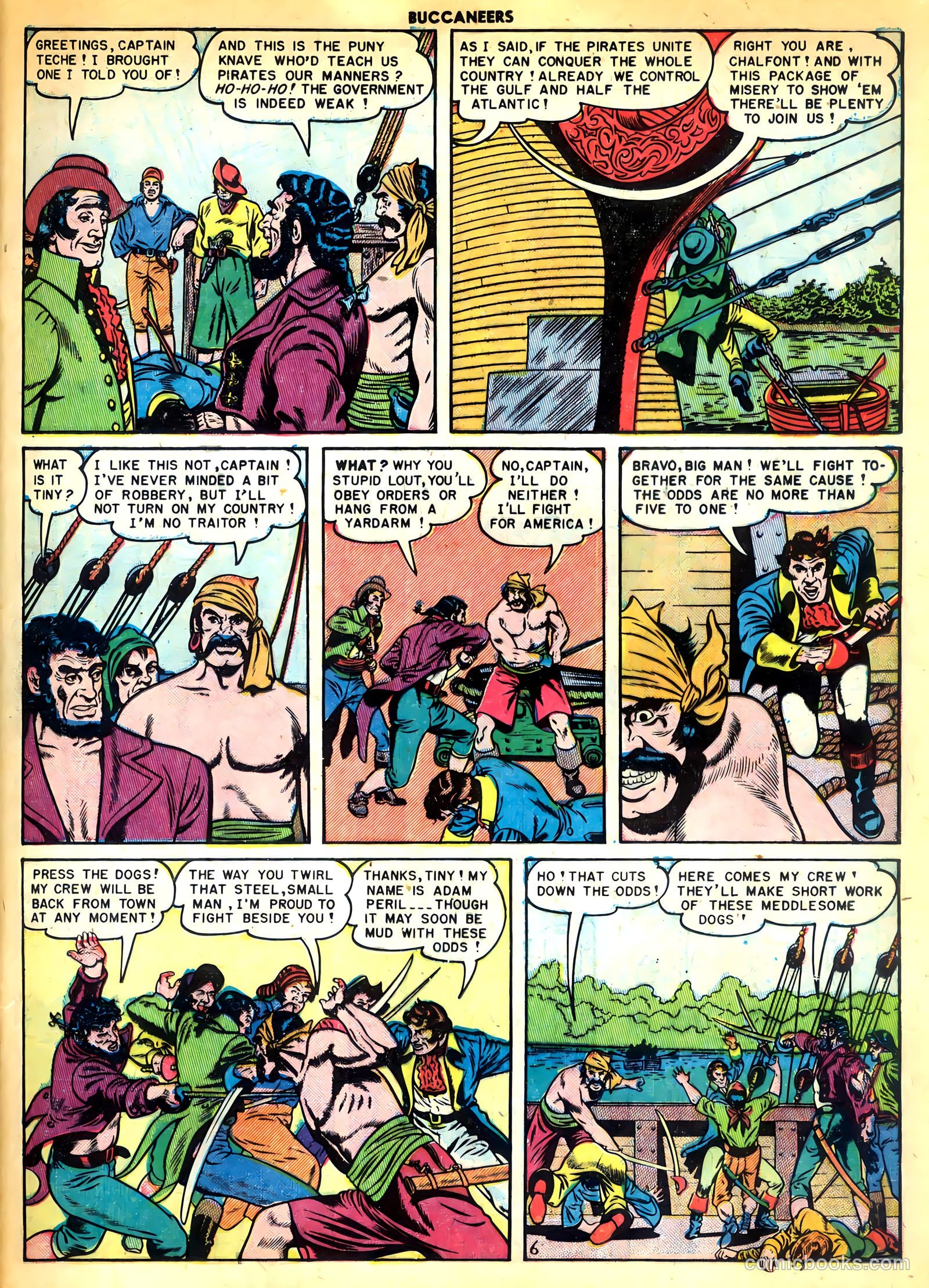 Buccaneers #24 (1950) — page 21 of 52