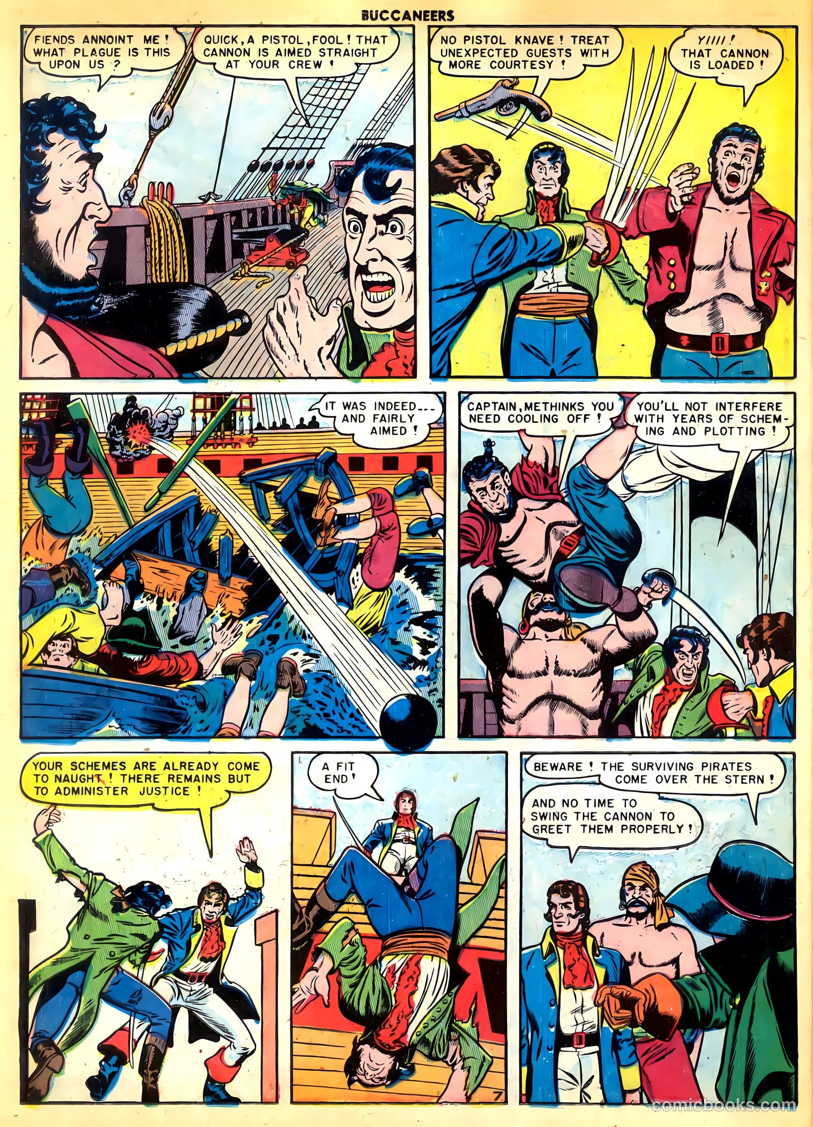Buccaneers #24 (1950) — page 22 of 52