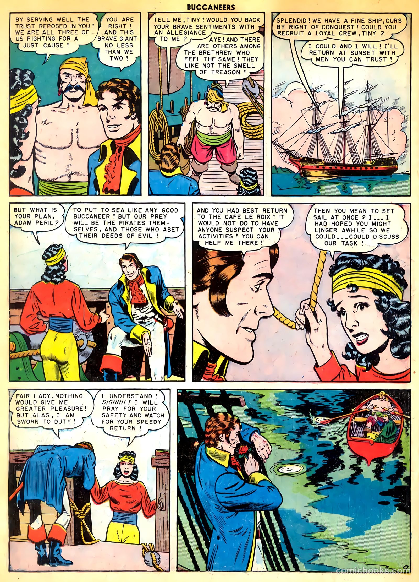 Buccaneers #24 (1950) — page 24 of 52