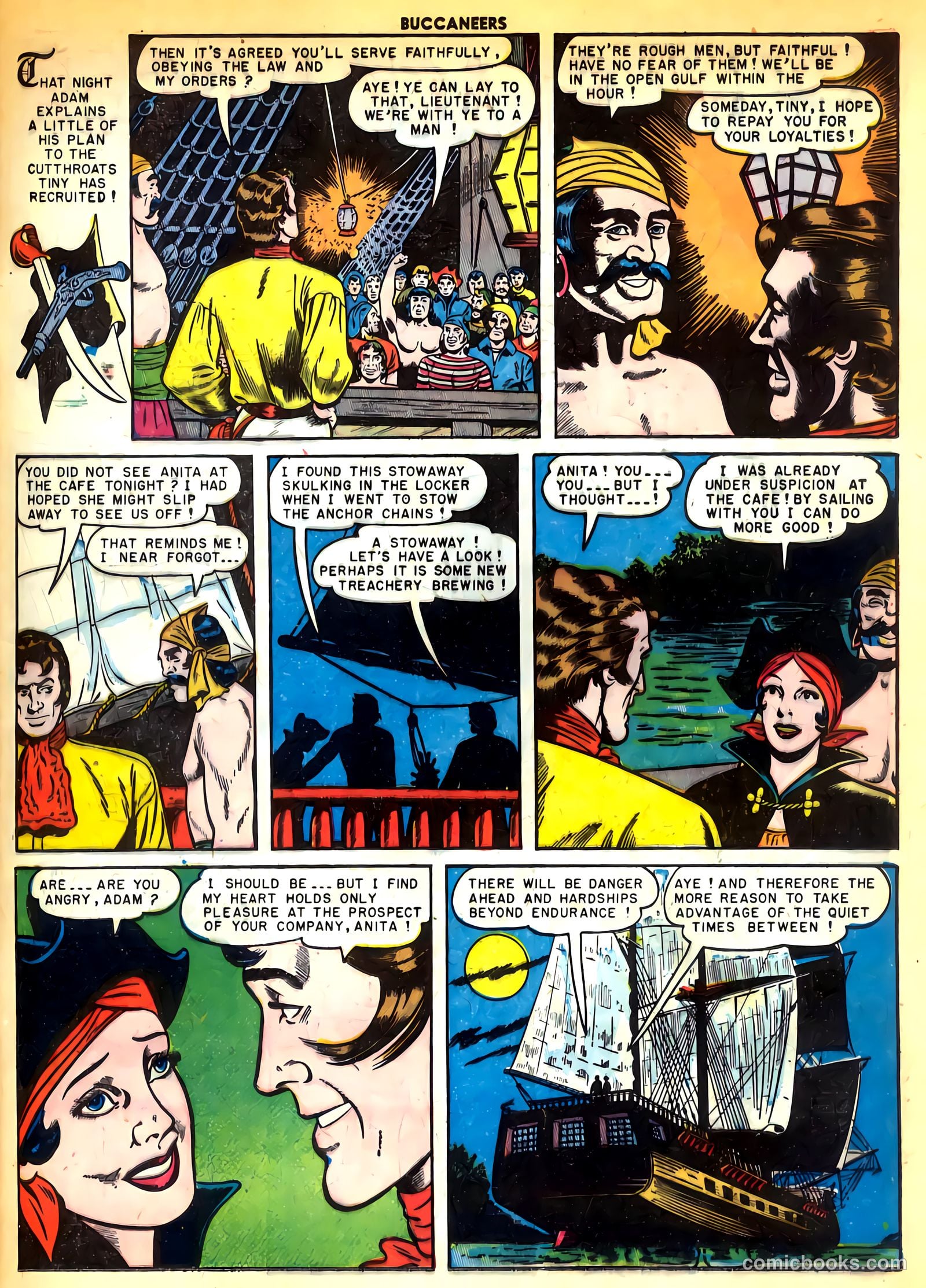 Buccaneers #24 (1950) — page 25 of 52