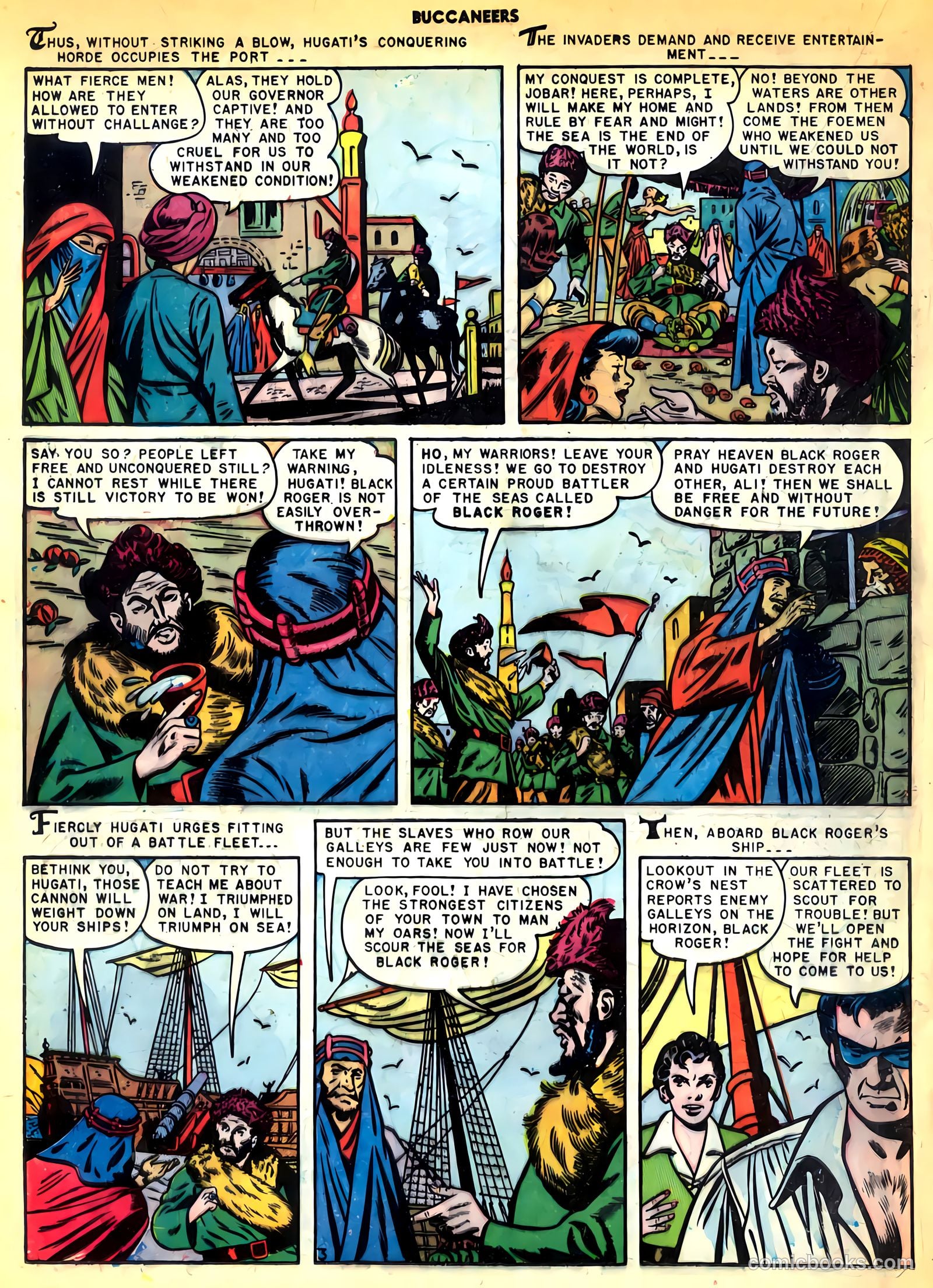 Buccaneers #24 (1950) — page 28 of 52