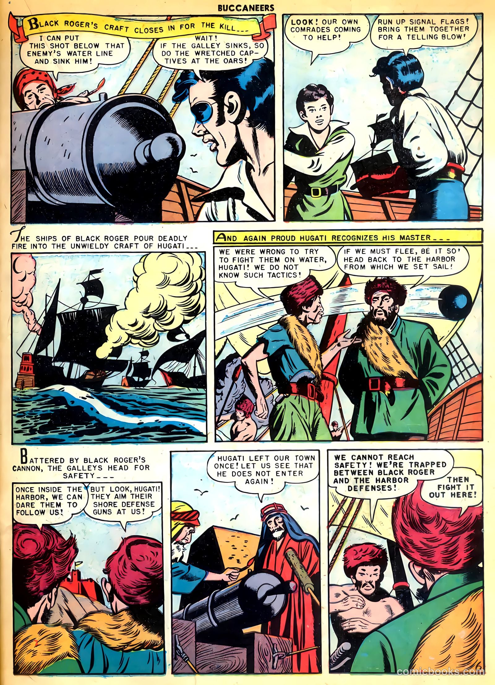 Buccaneers #24 (1950) — page 31 of 52