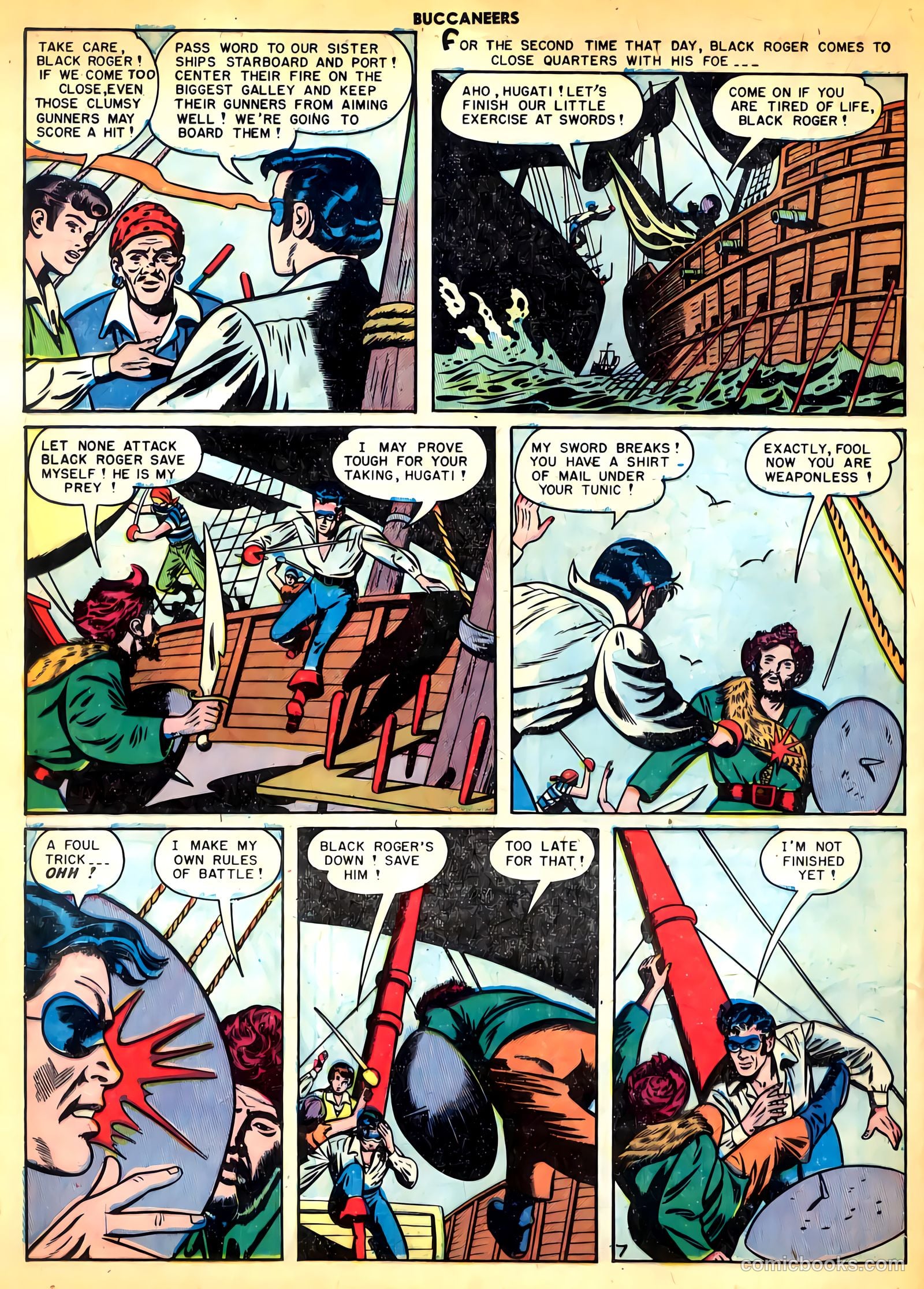 Buccaneers #24 (1950) — page 32 of 52