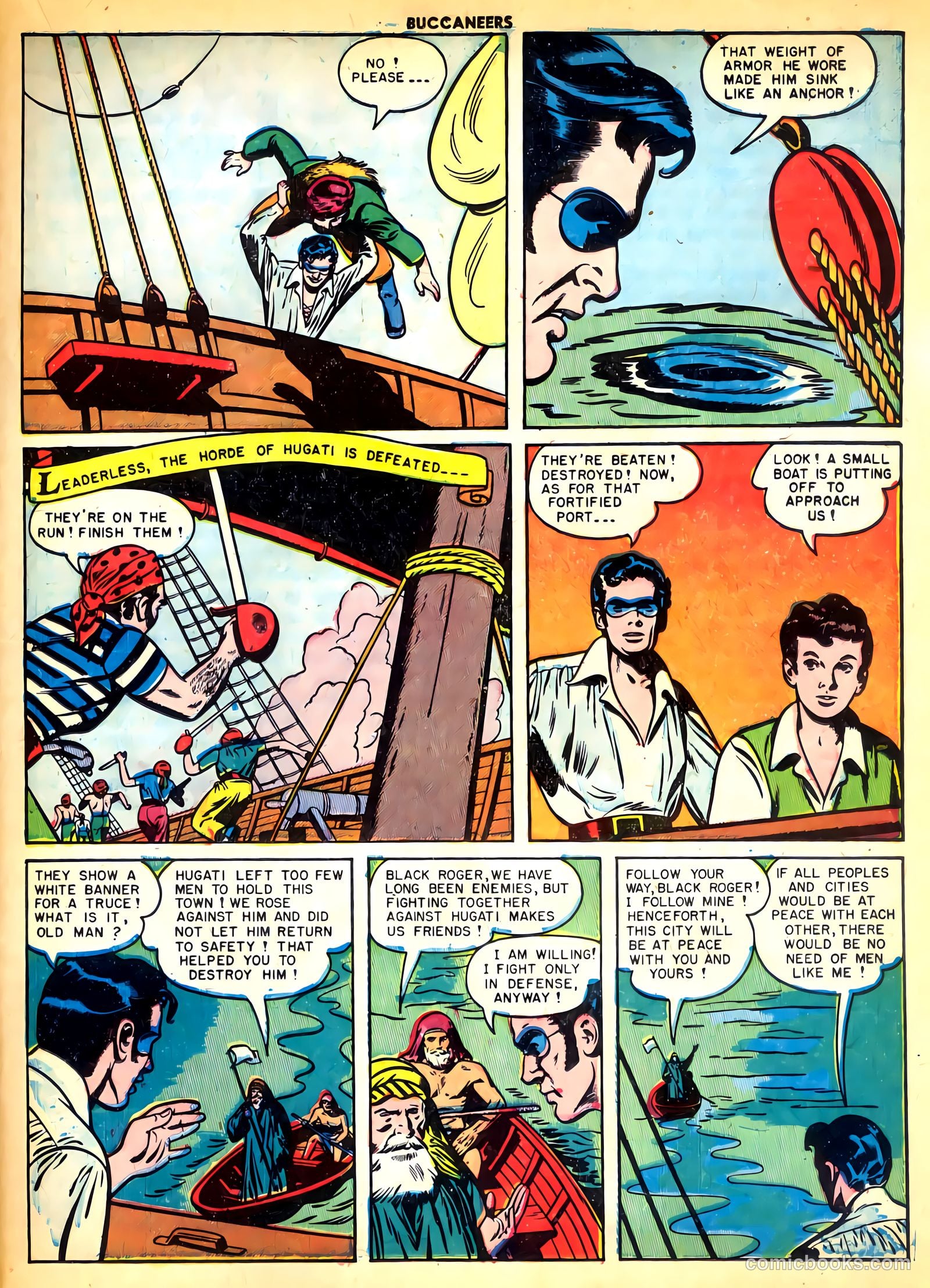 Buccaneers #24 (1950) — page 33 of 52